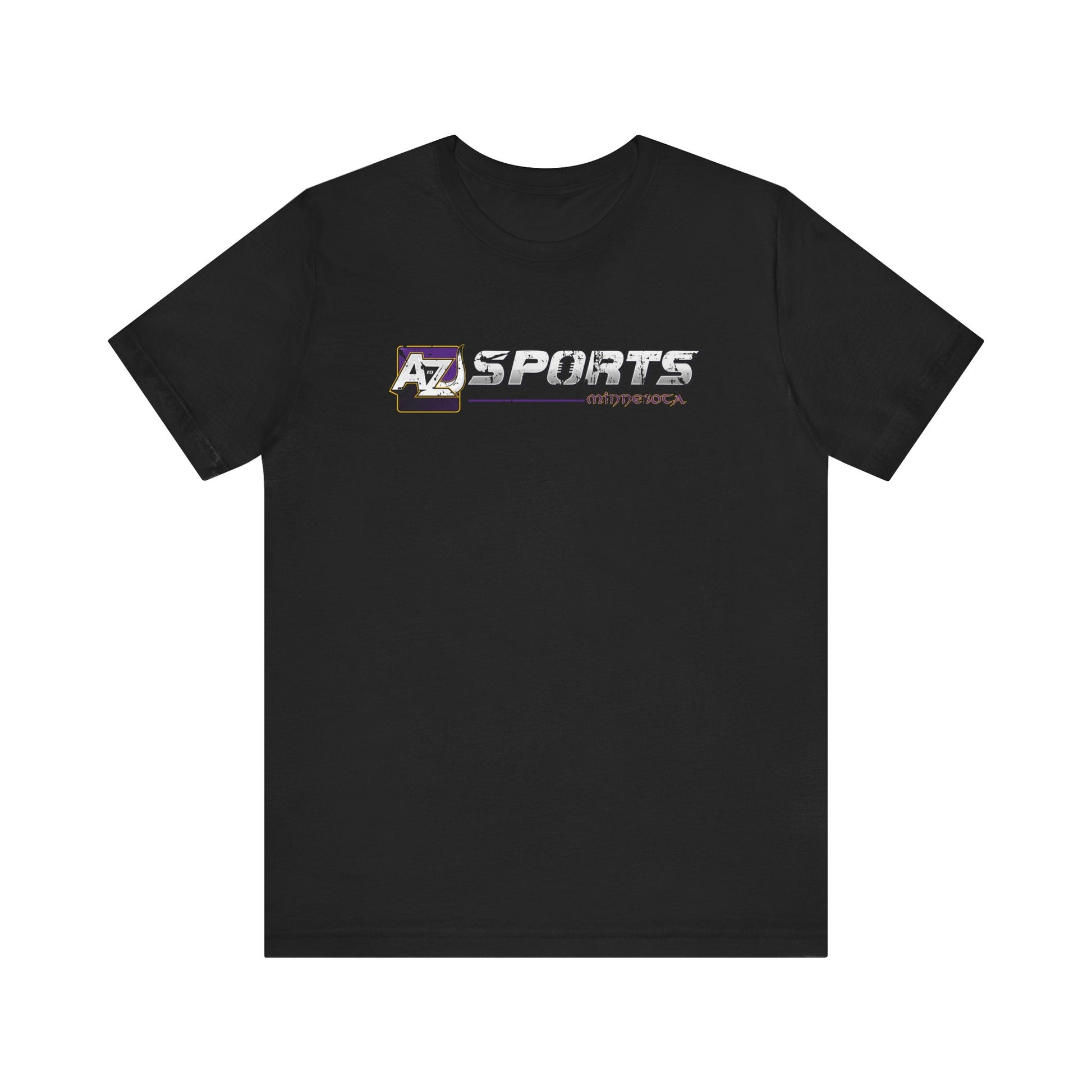 A to Z Sports Vikings Distressed Horizontal T-Shirt