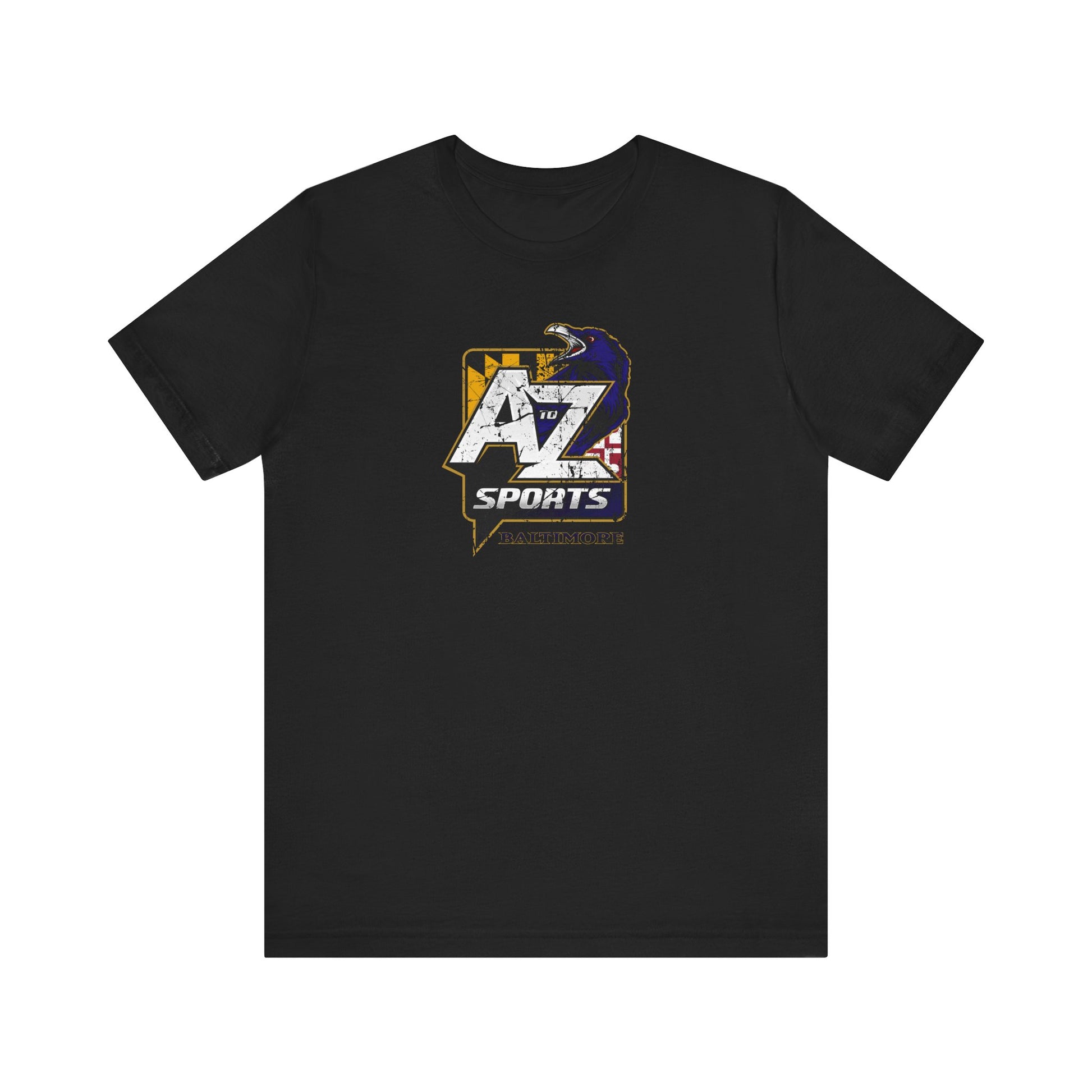A to Z Sports Ravens Distressed T-Shirt