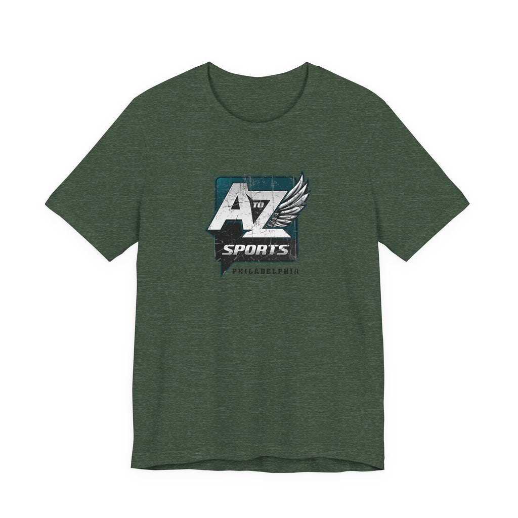 A to Z Sports Eagles Distressed T-Shirt