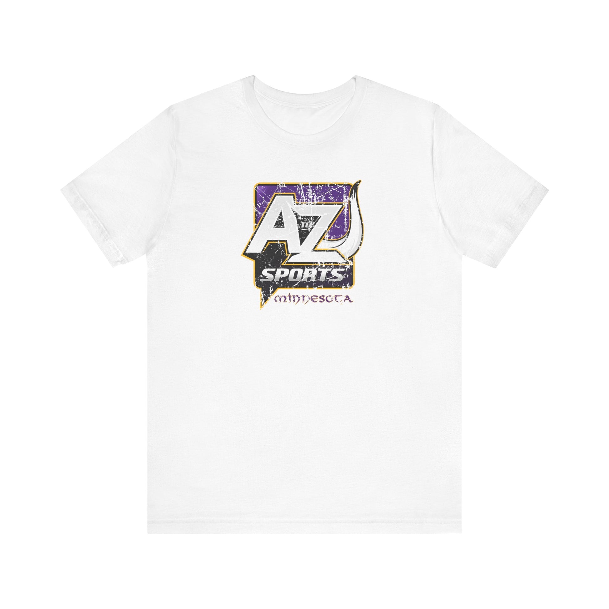 A to Z Sports Vikings Distressed T-Shirt