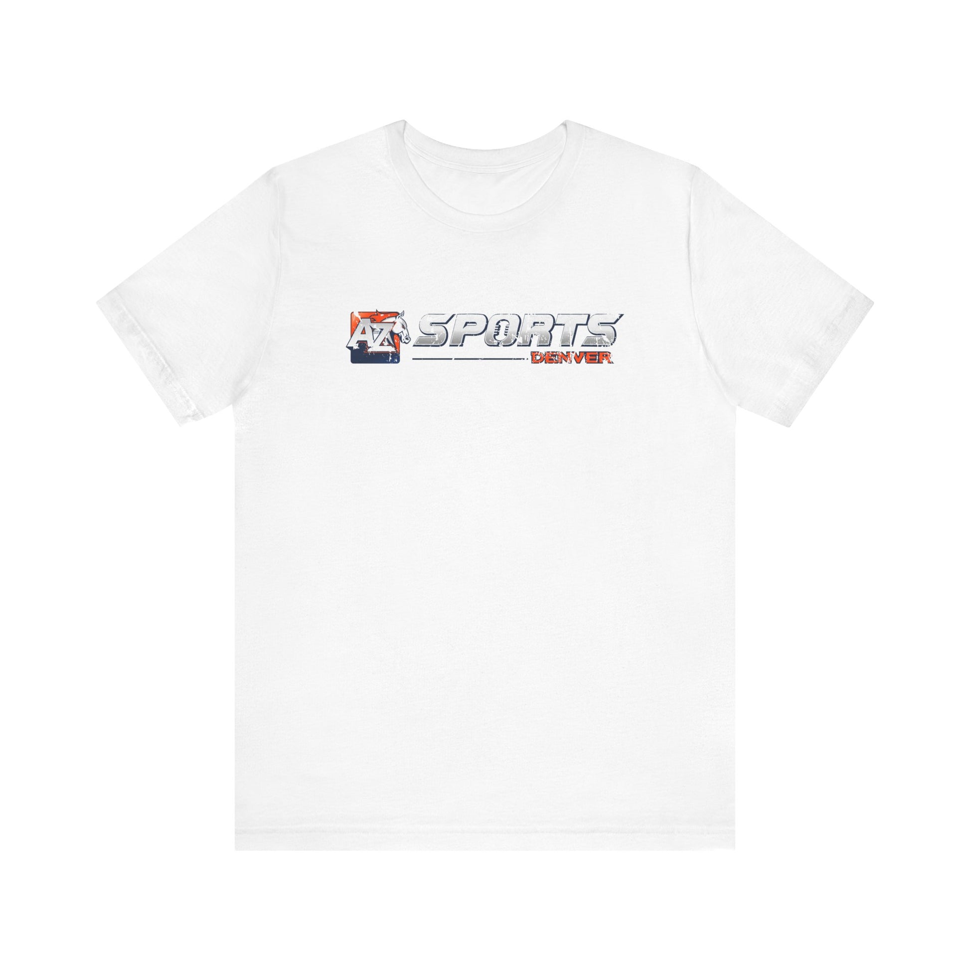 A to Z Sports Broncos Distressed Horizontal T-Shirt
