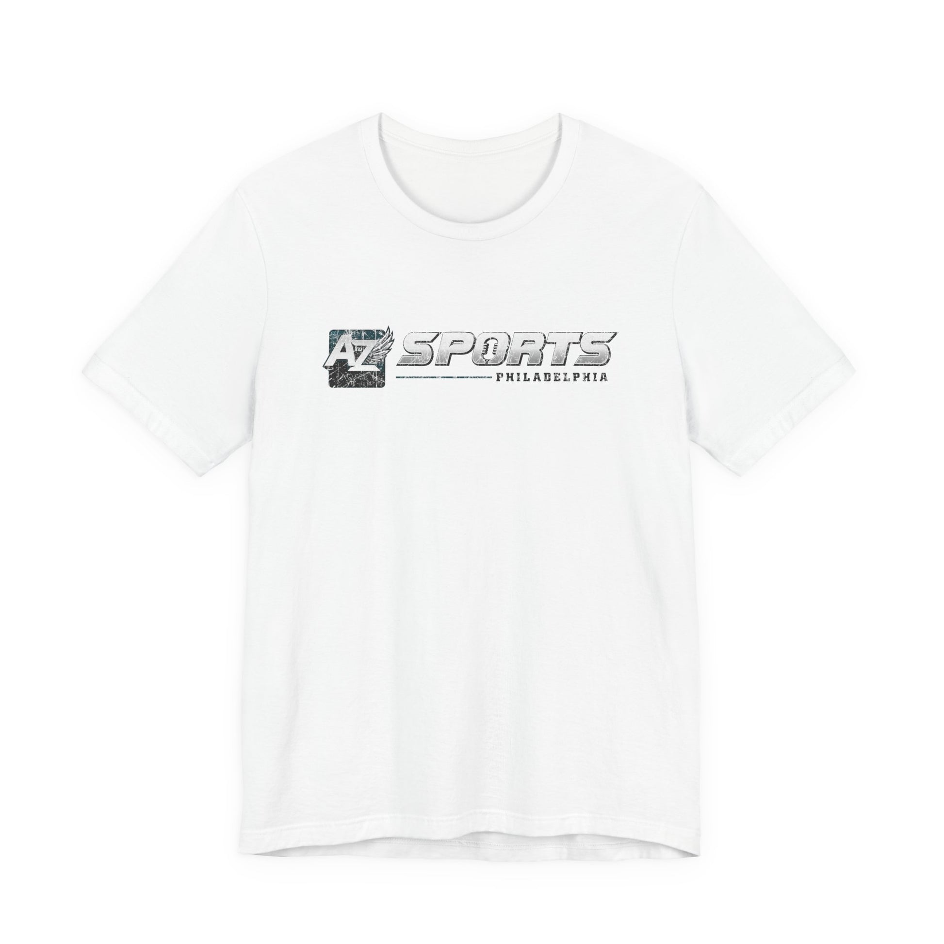 A to Z Sports Eagles Distressed Horizontal T-Shirt