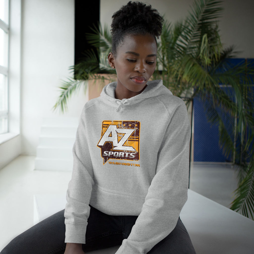 A to Z Sports Commanders Distressed Hoodie