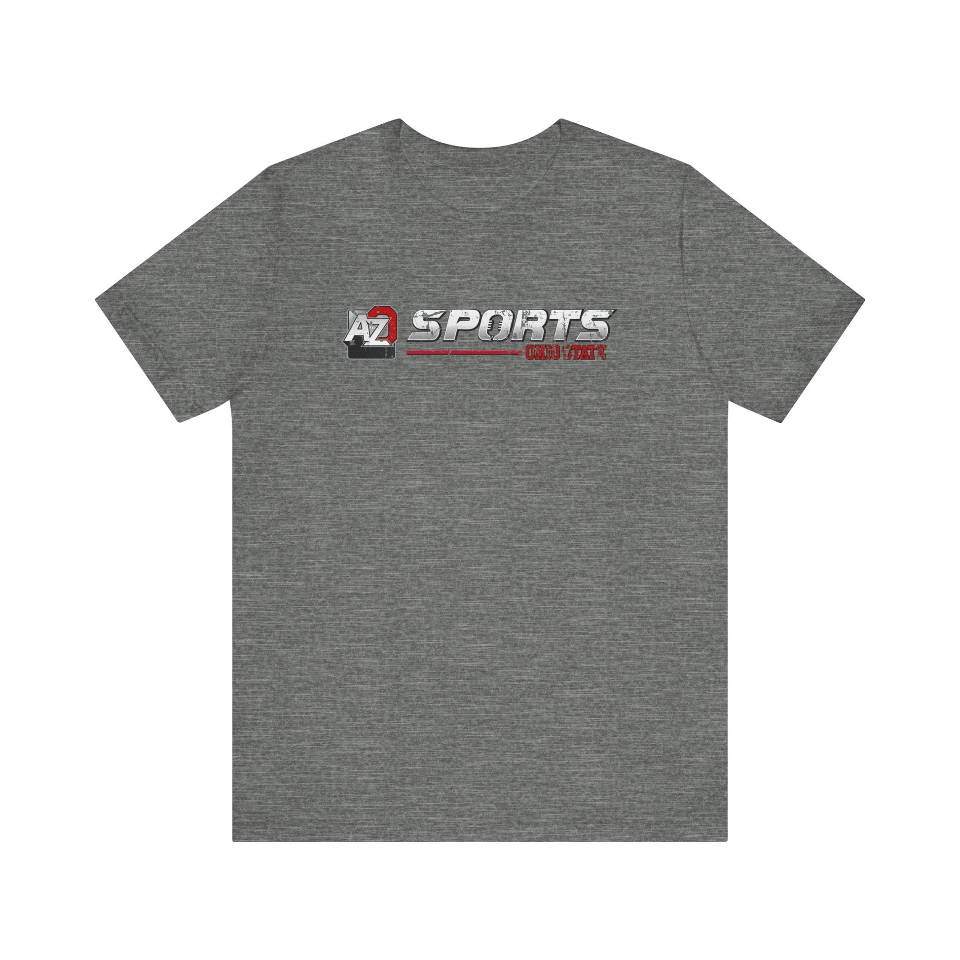 A to Z Sports Ohio State Distressed Horizontal T-Shirt
