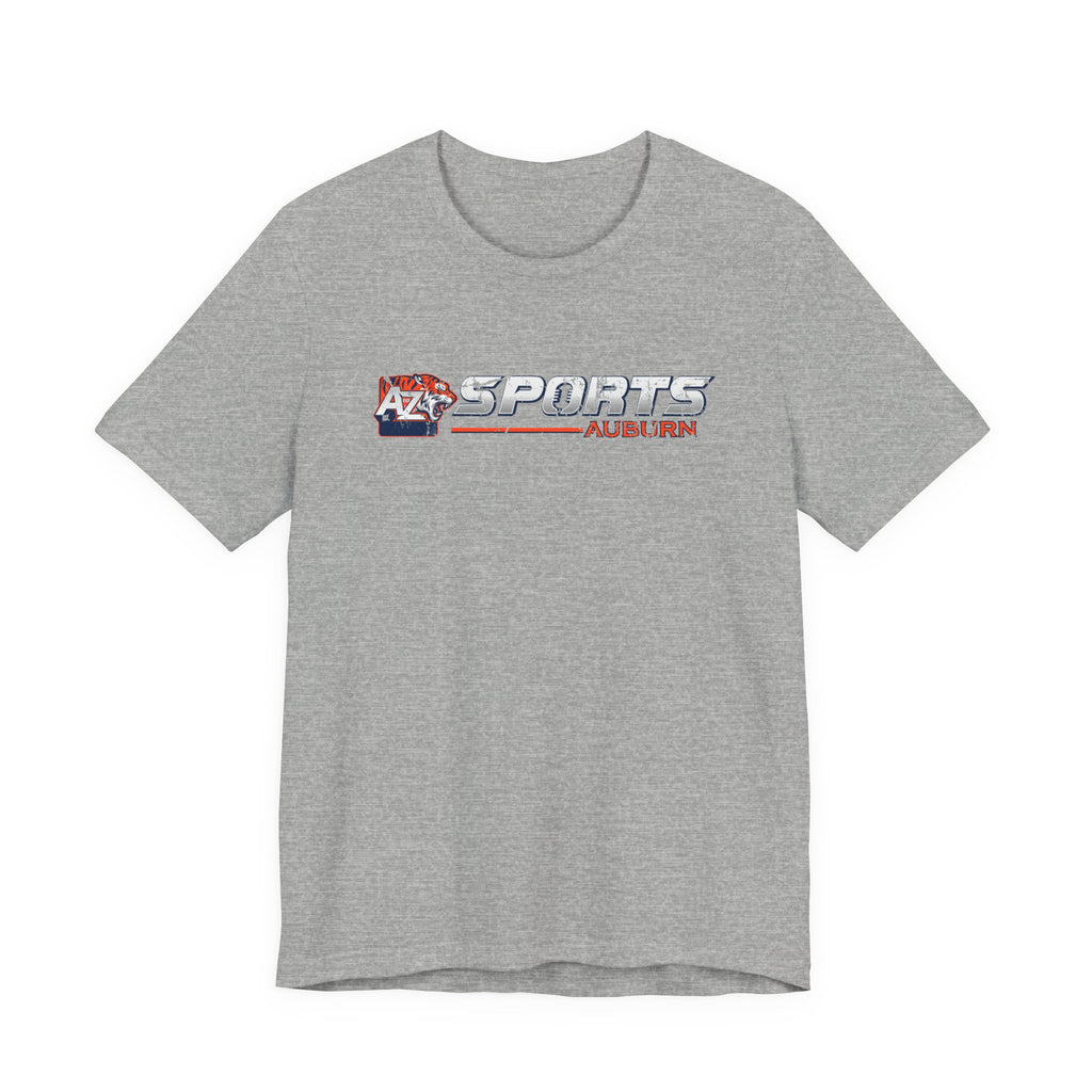 A to Z Sports Auburn Distressed Horizontal T-Shirt