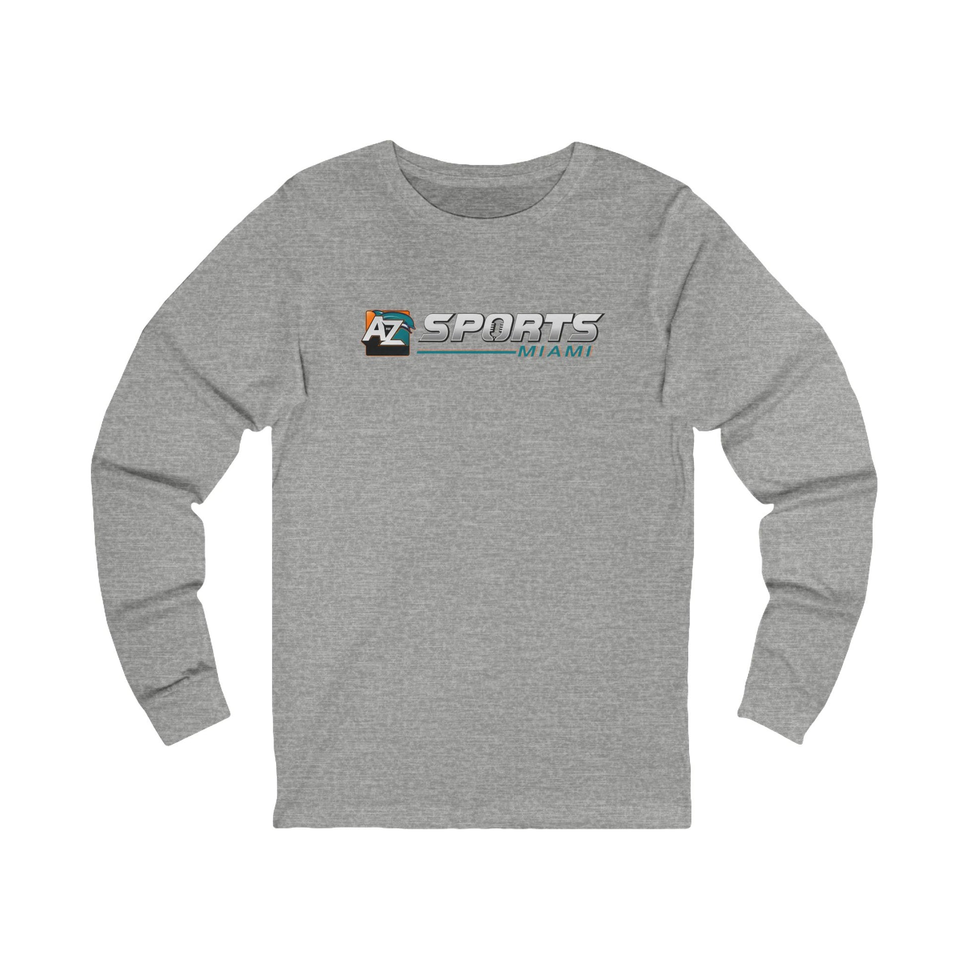 A to Z Sports Dolphins Long Sleeve Tee