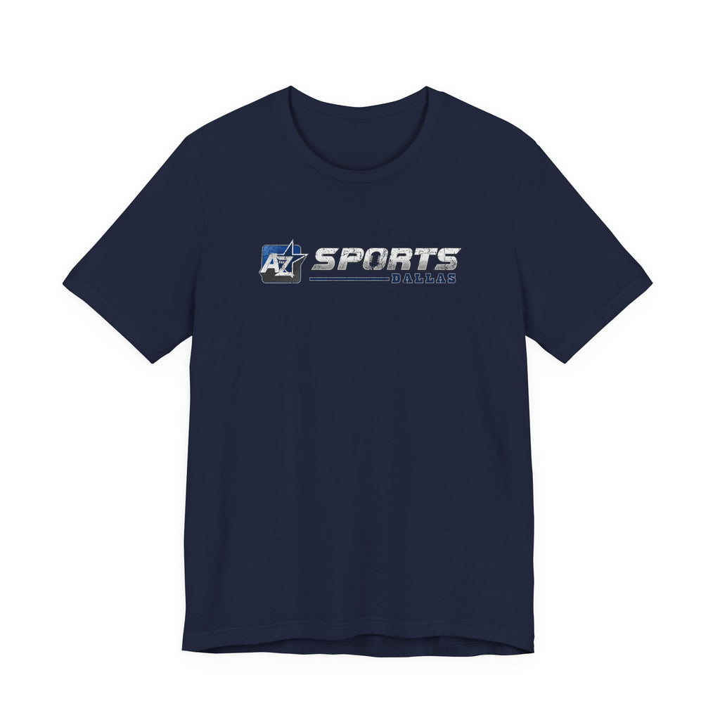 A to Z Sports Dallas Distressed Horizontal T-Shirt