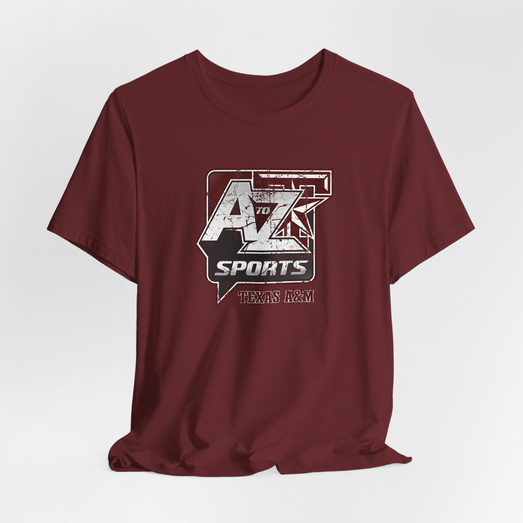 A to Z Sports Texas A&M Distressed T-Shirt