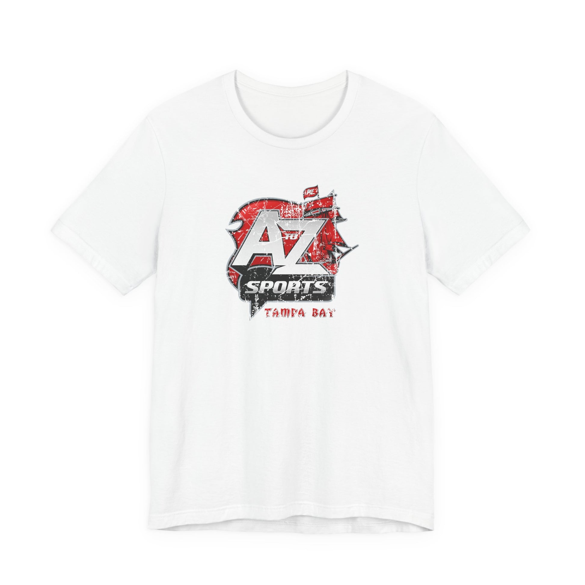 A to Z Sports Buccaneers Distressed T-Shirt