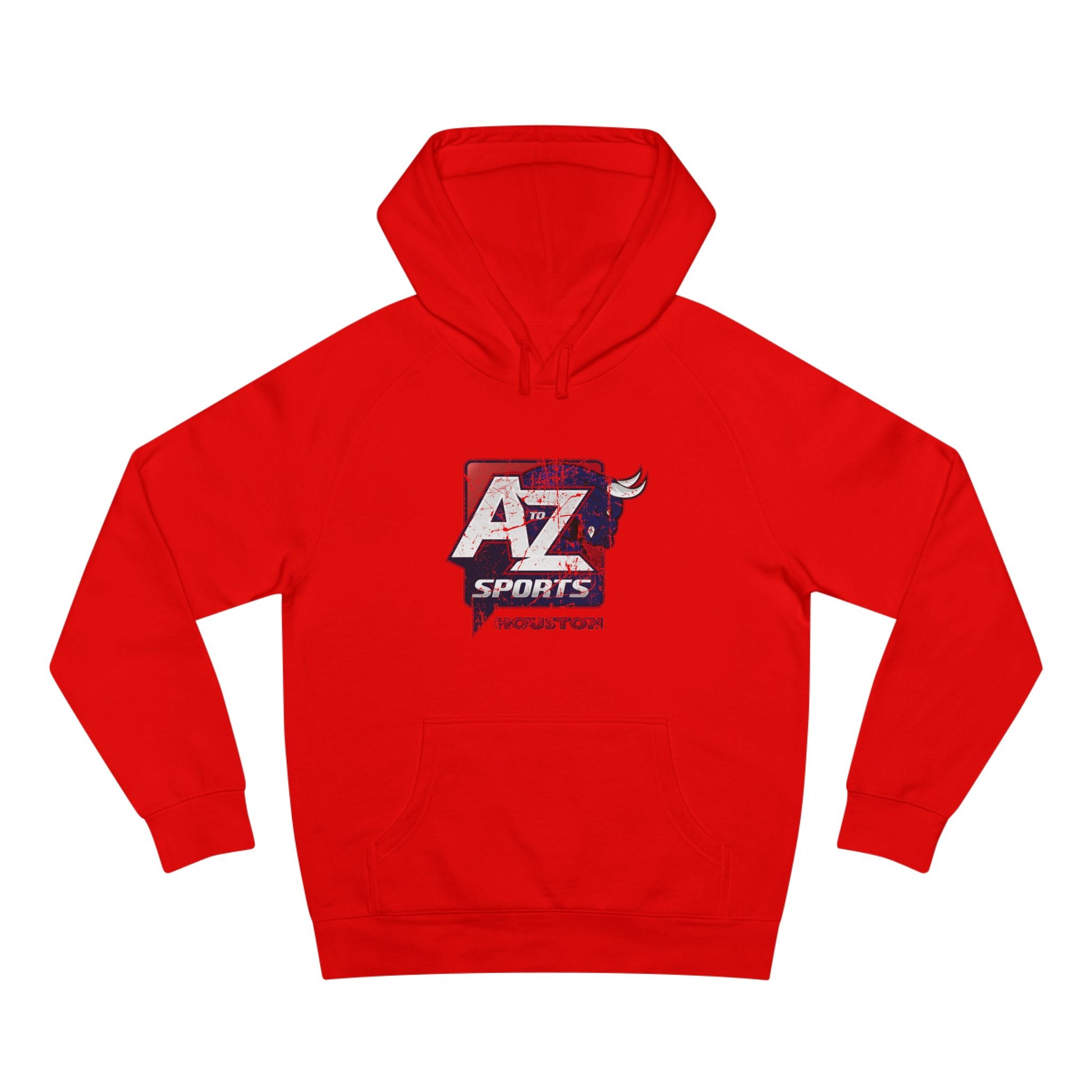 A to Z Sports Texans Distressed Hoodie