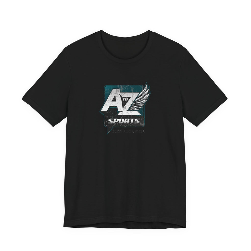 A to Z Sports Eagles Distressed T-Shirt
