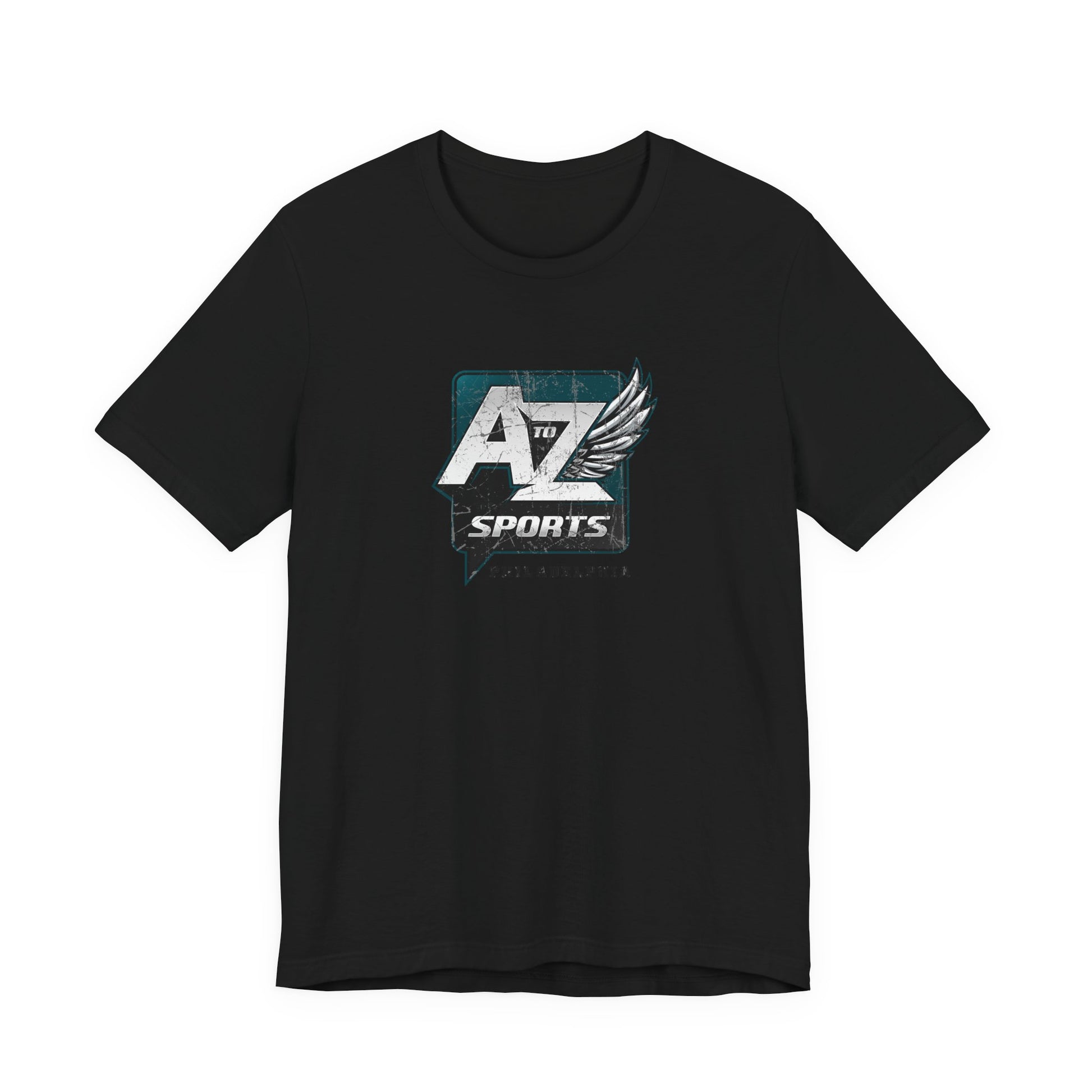 A to Z Sports Eagles Distressed T-Shirt