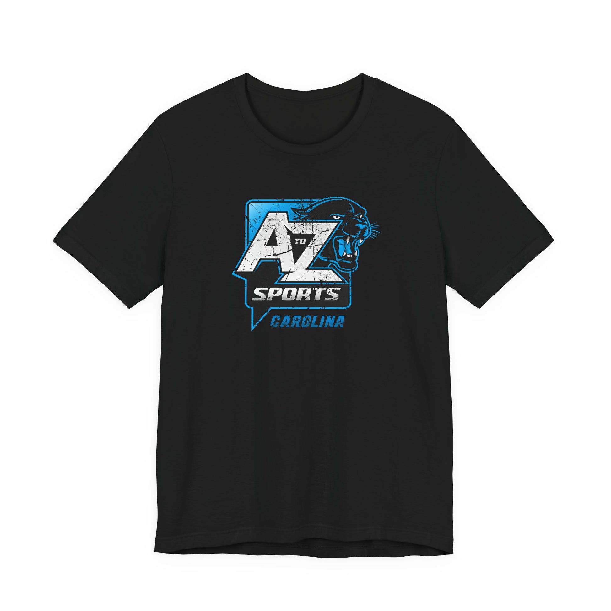 A to Z Sports Panthers Distressed T-Shirt
