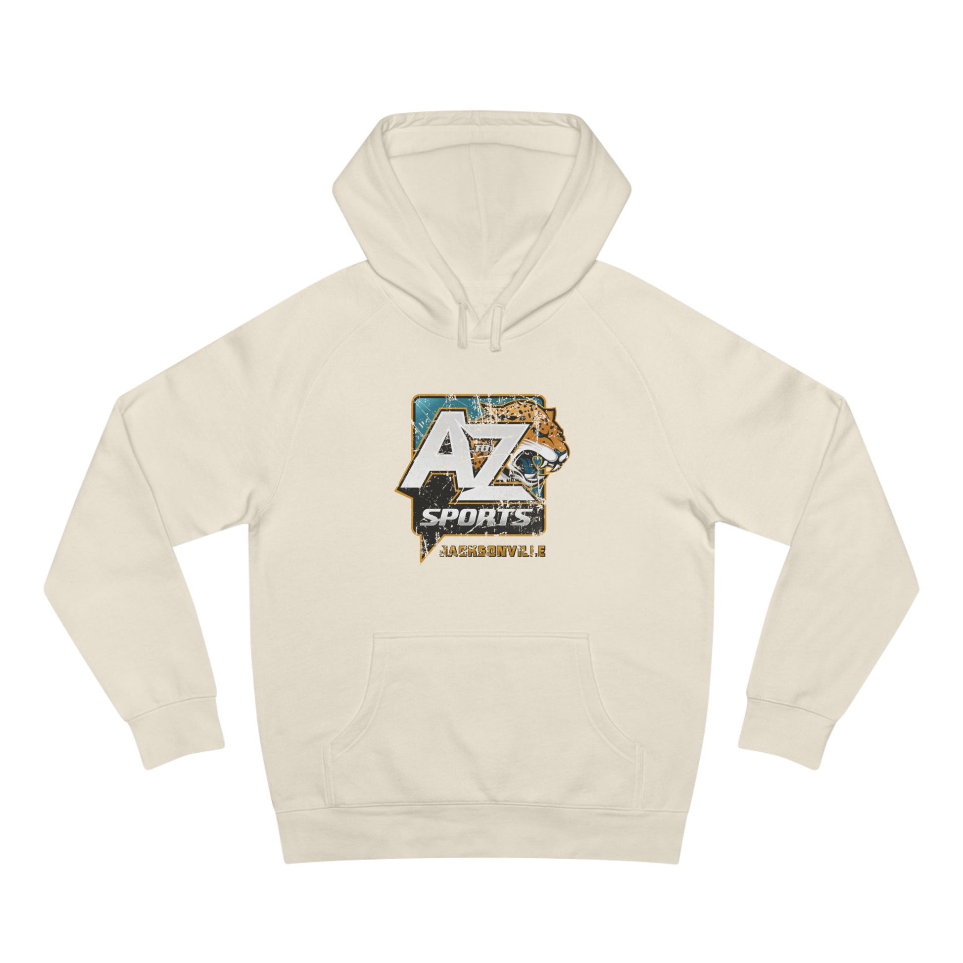 A to Z Sports Jaguars Distressed Hoodie