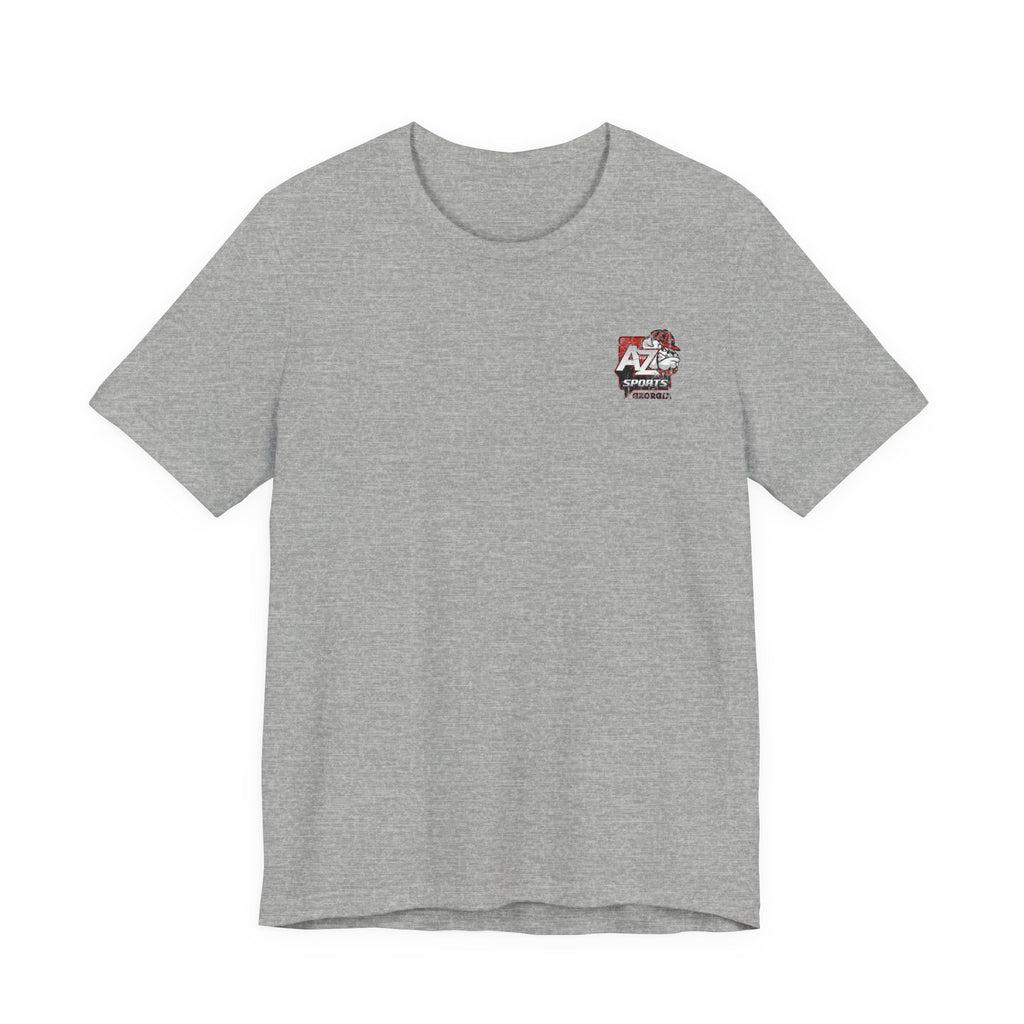 A to Z Sports Georgia Distressed Pocket T-Shirt
