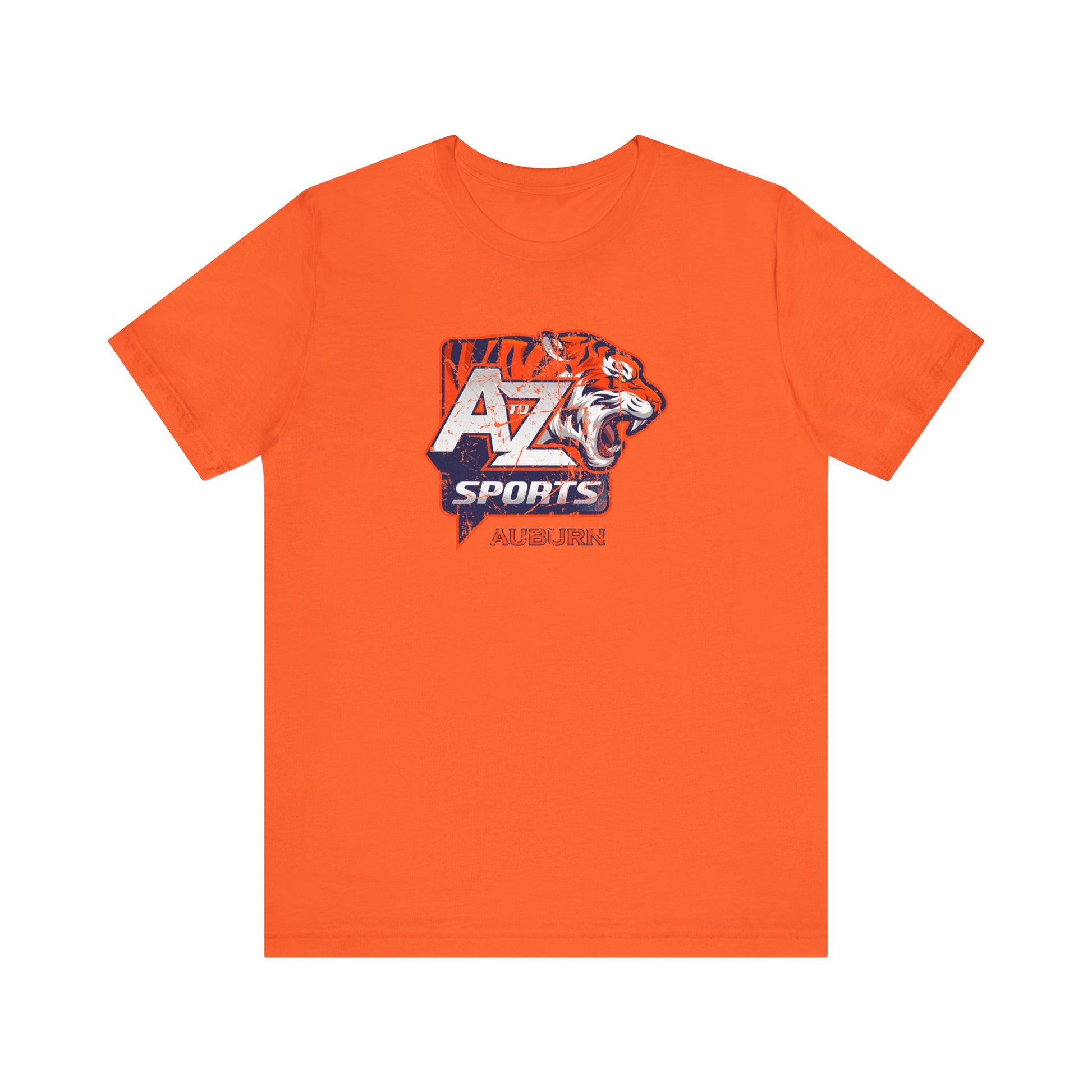 A to Z Sports Auburn Distressed T-Shirt