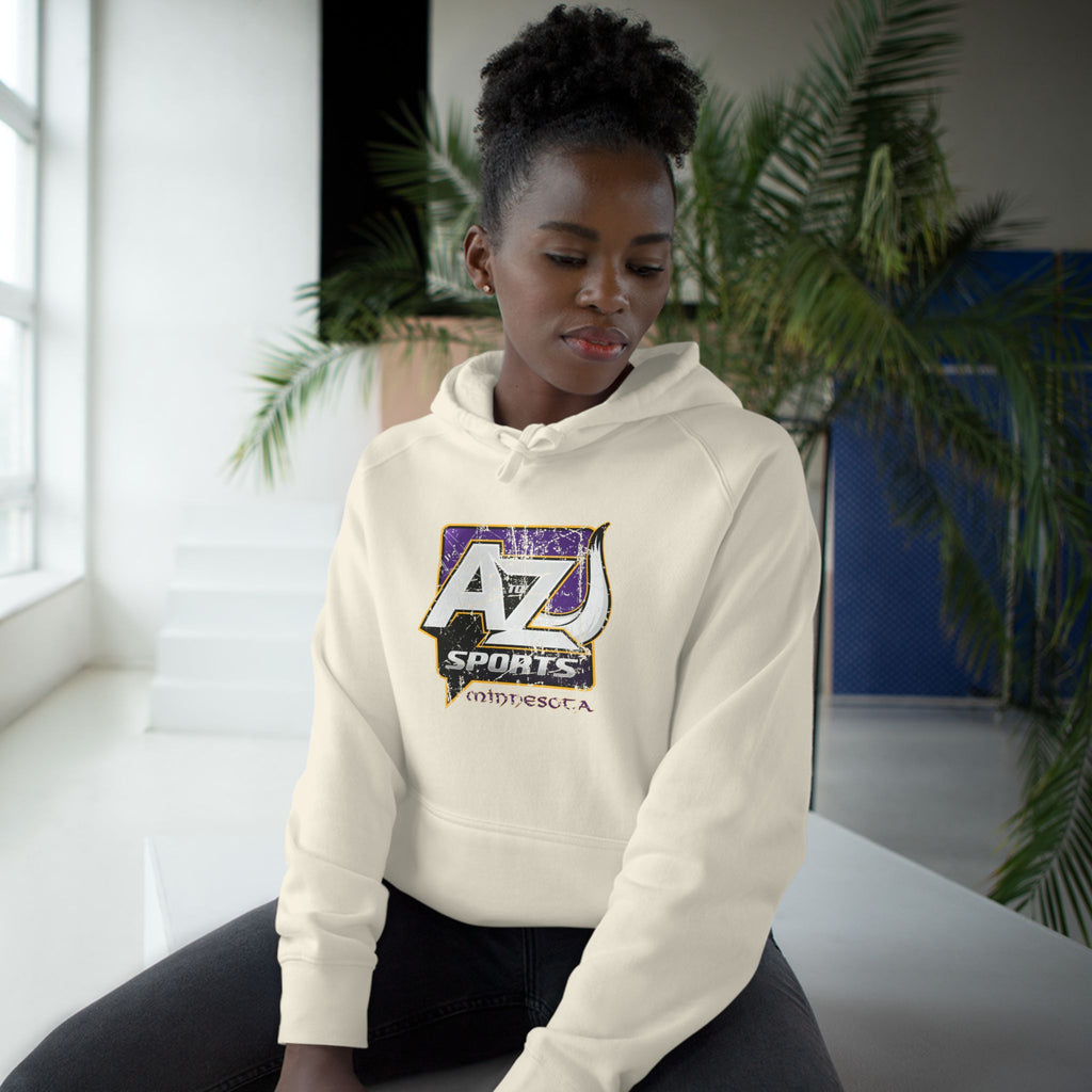 A to Z Sports Vikings Distressed Hoodie