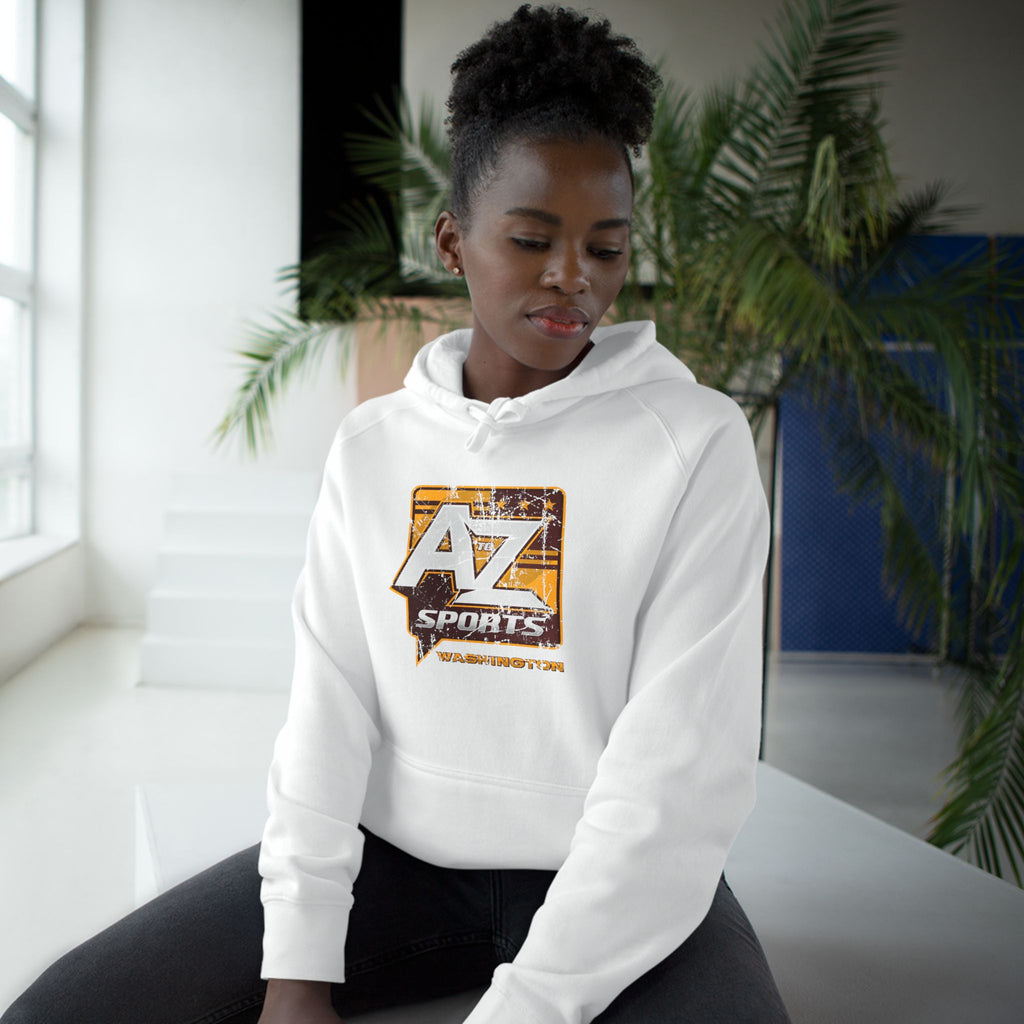 A to Z Sports Commanders Distressed Hoodie