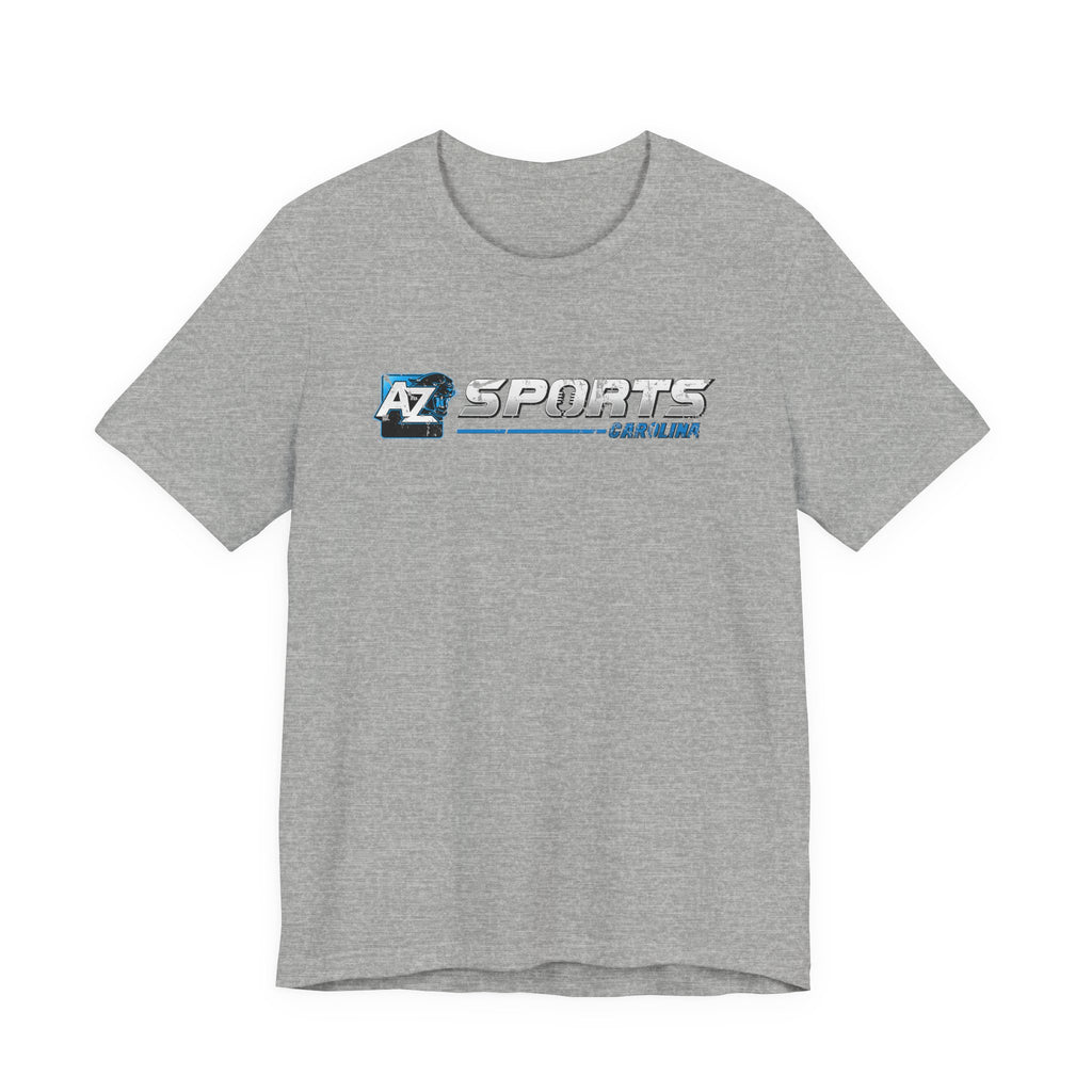A to Z Sports Panthers Distressed Horizontal T-Shirt
