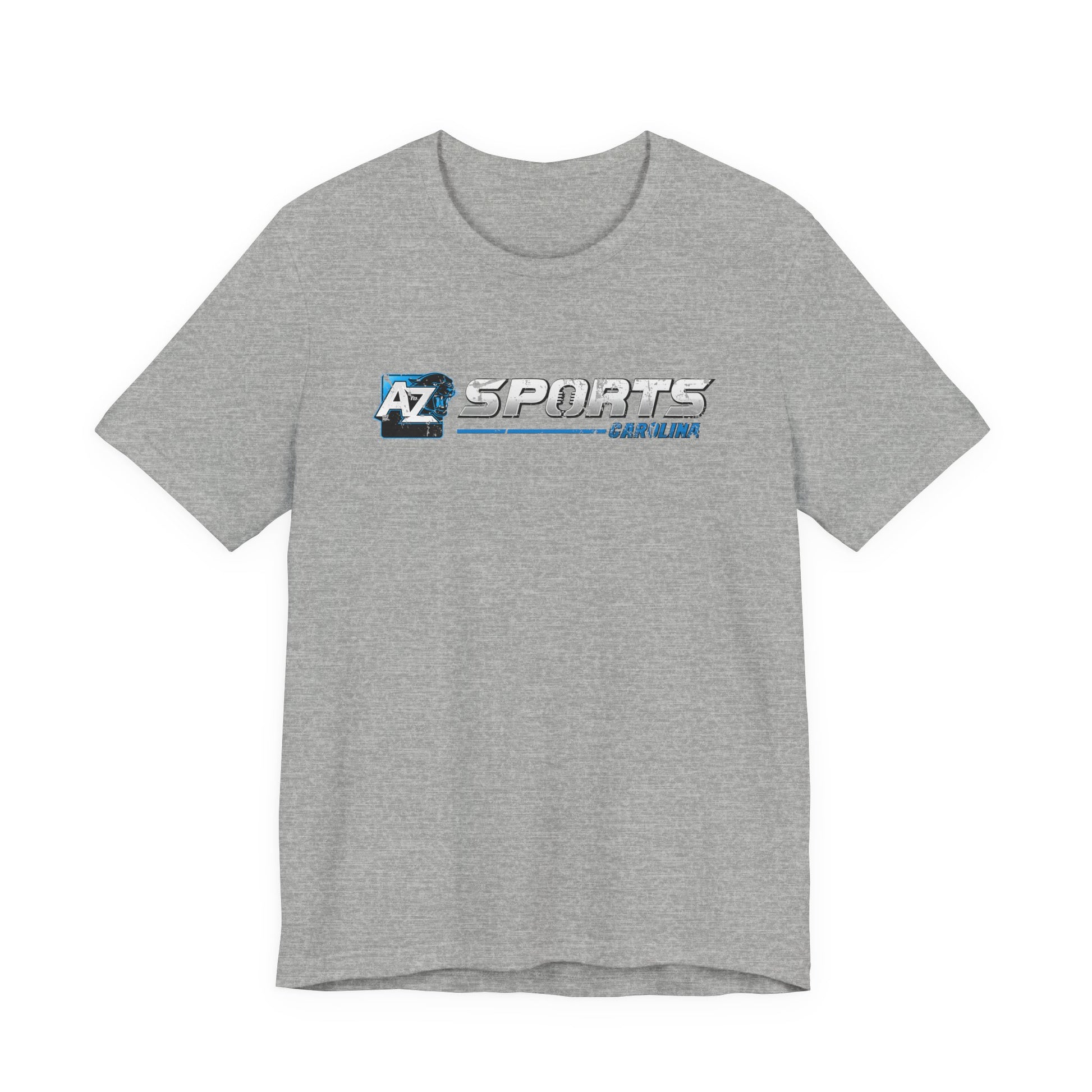 A to Z Sports Panthers Distressed Horizontal T-Shirt