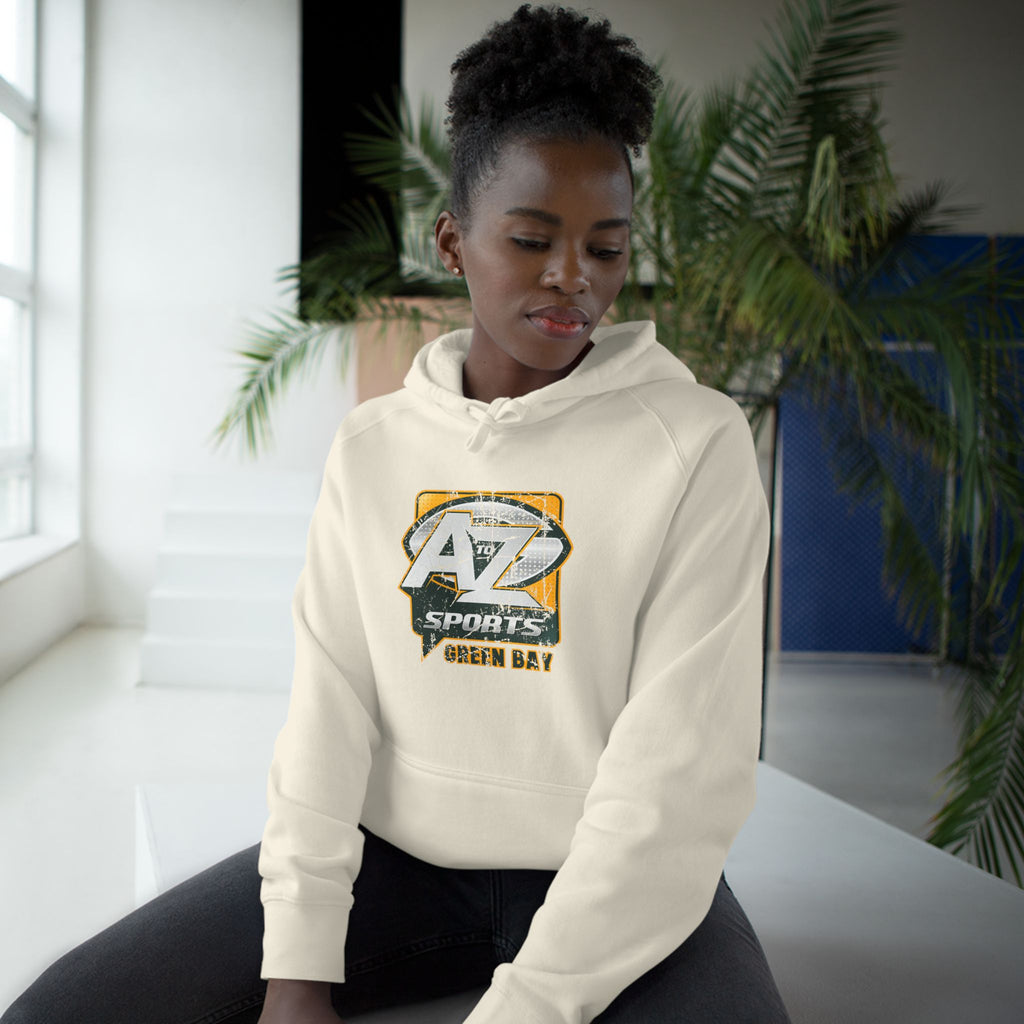 A to Z Sports Packers Distressed Hoodie