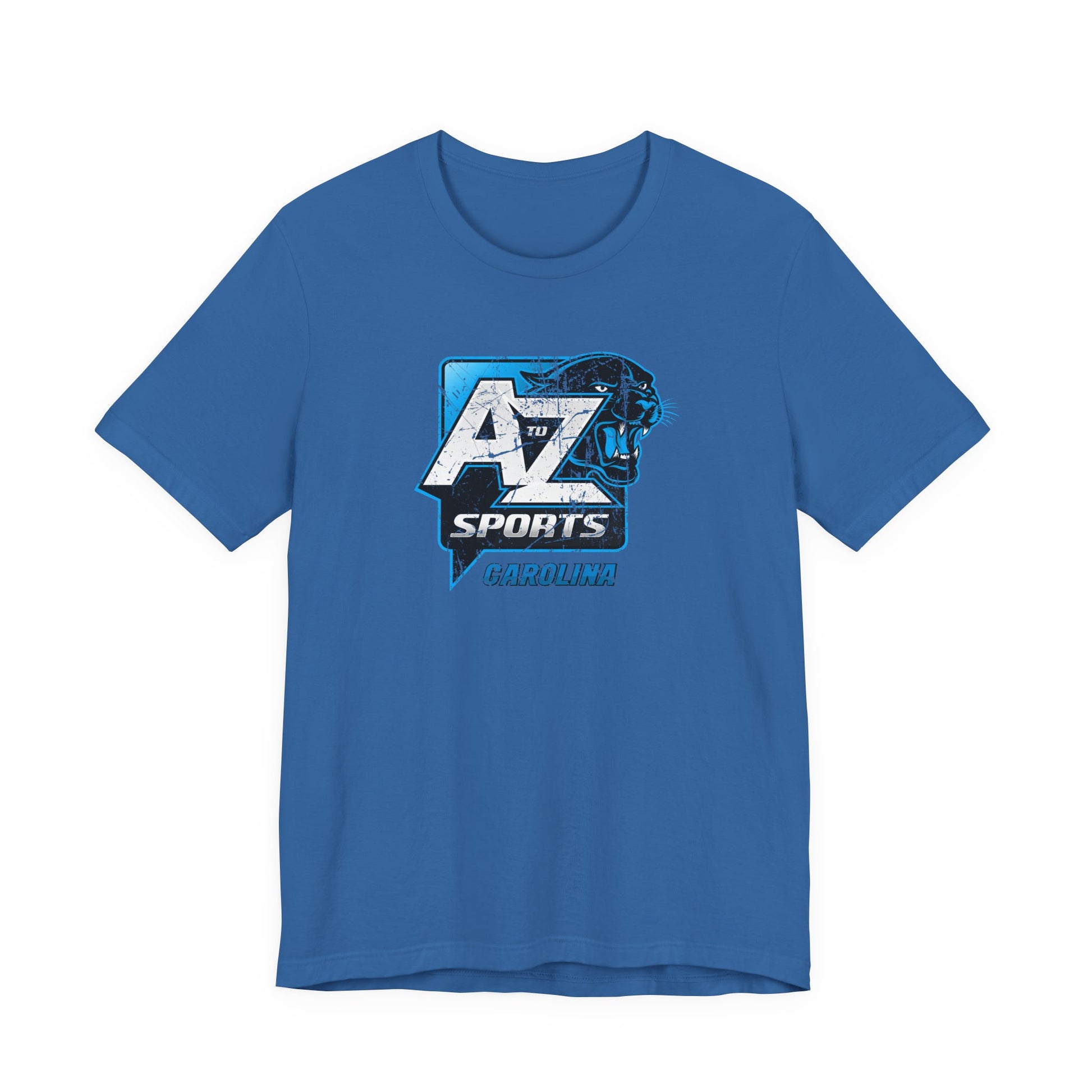 A to Z Sports Panthers Distressed T-Shirt