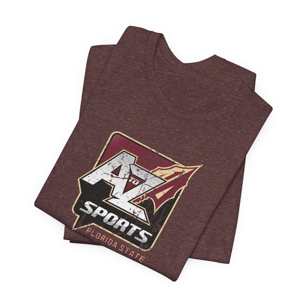 A to Z Sports Florida State Distressed T-Shirt