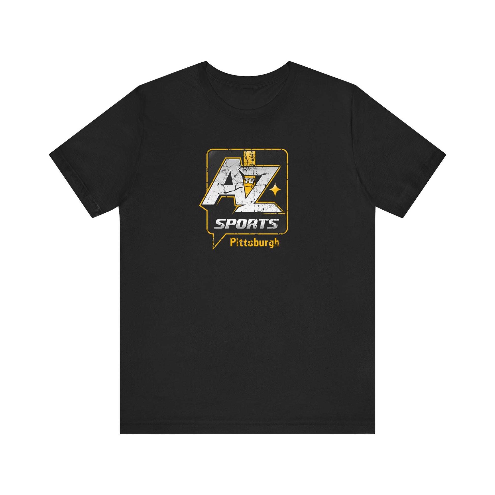A to Z Sports Steelers Distressed T-Shirt