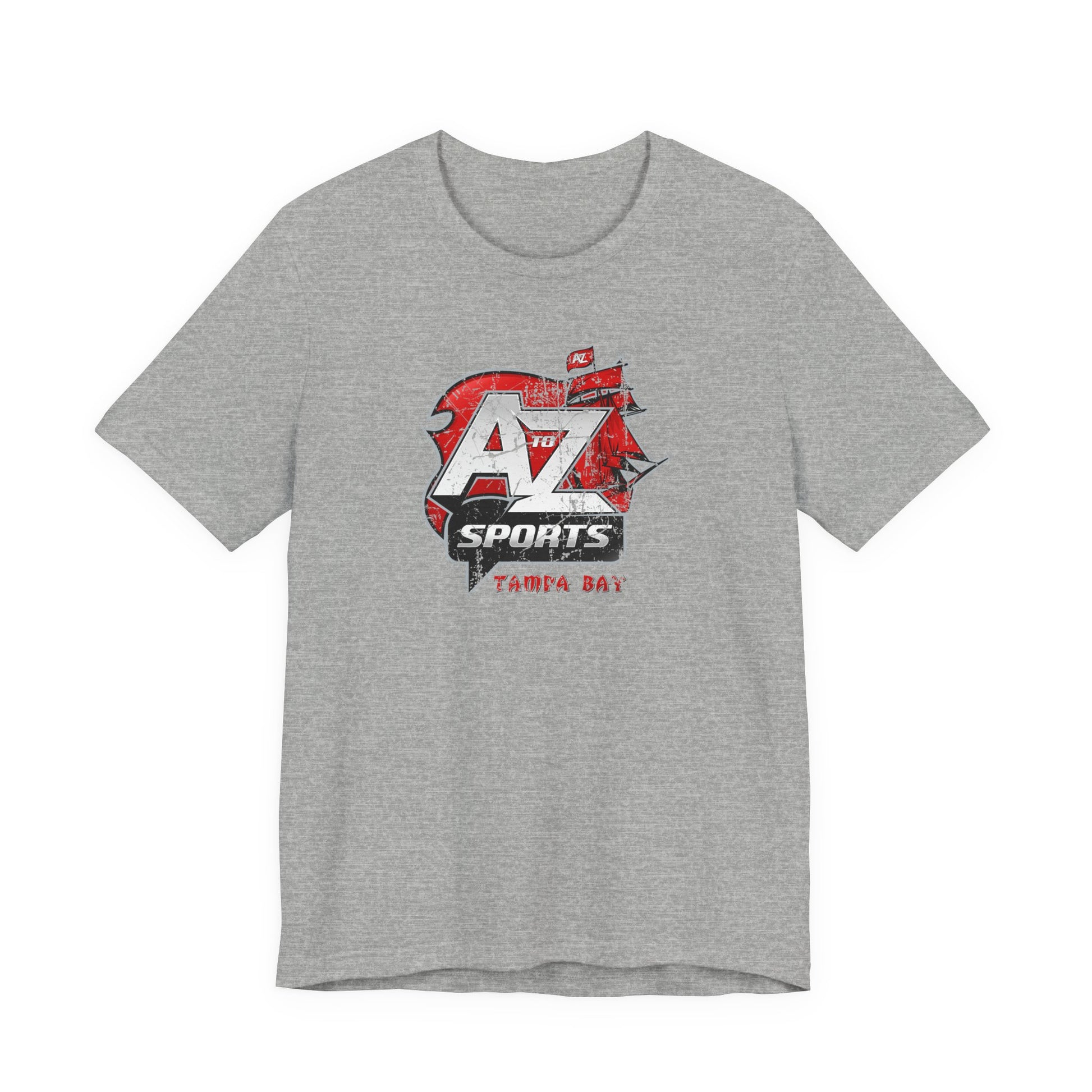 A to Z Sports Buccaneers Distressed T-Shirt