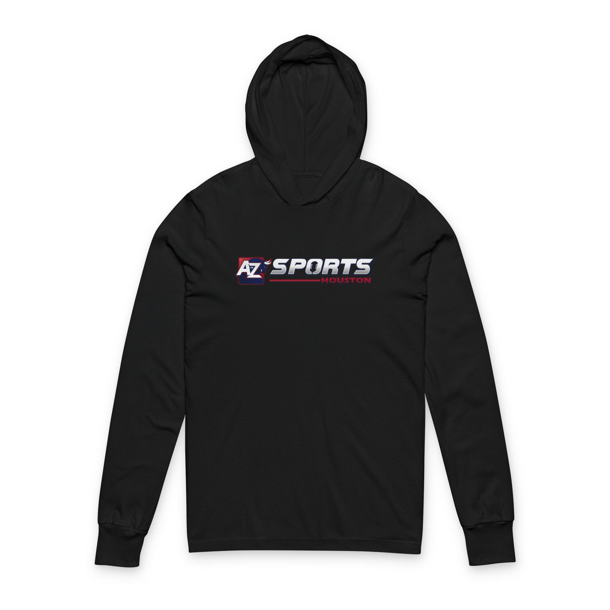 A to Z Sports Texans Long Sleeve Hoodie Tee