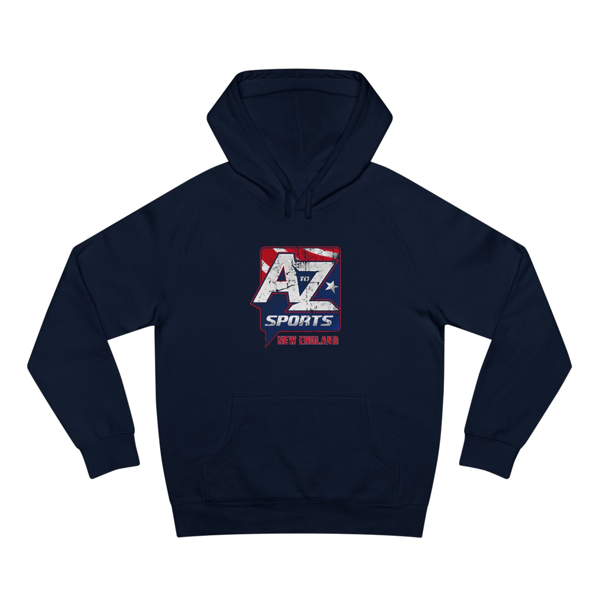 A to Z Sports Patriots Distressed Hoodie