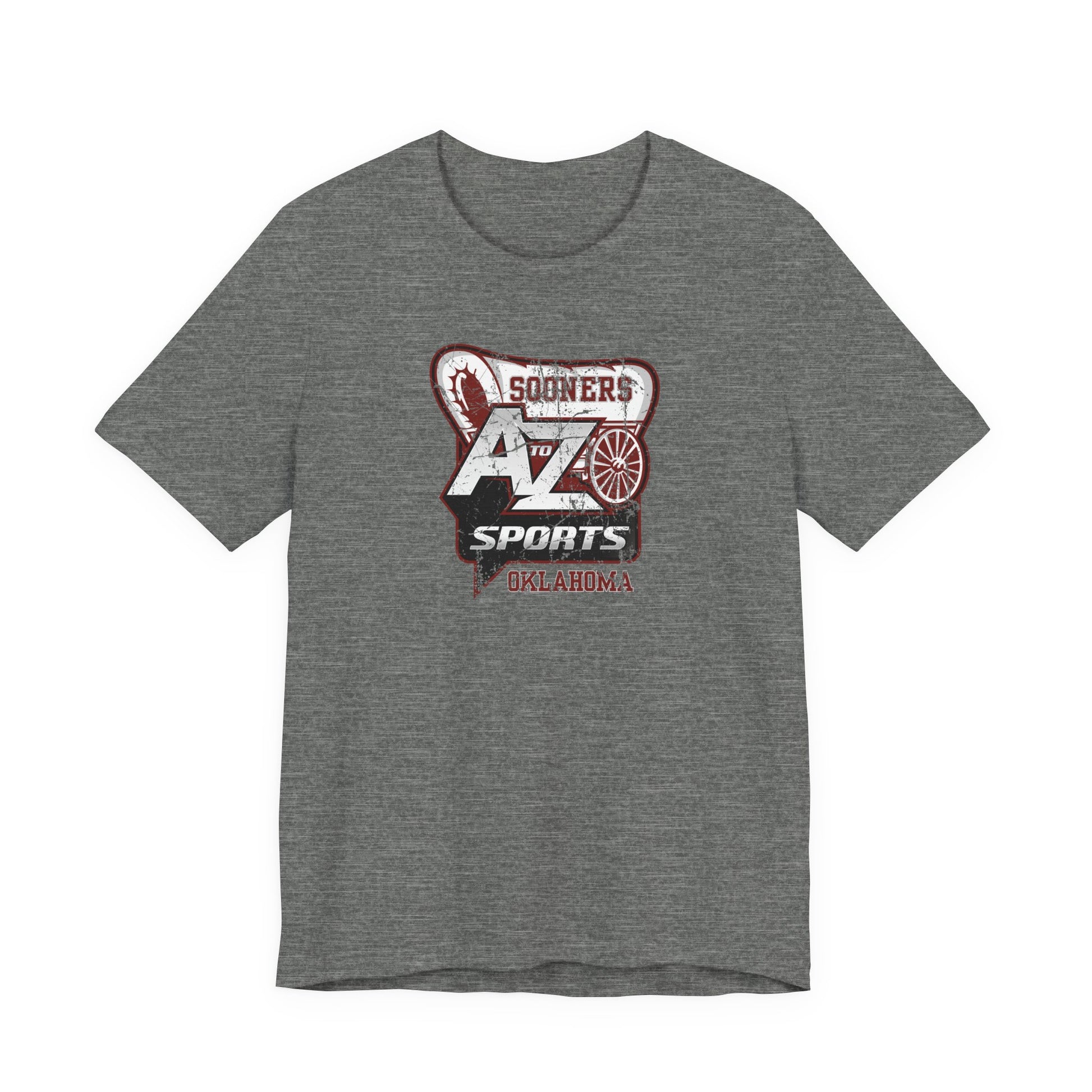 A to Z Sports Oklahoma Distressed T-Shirt