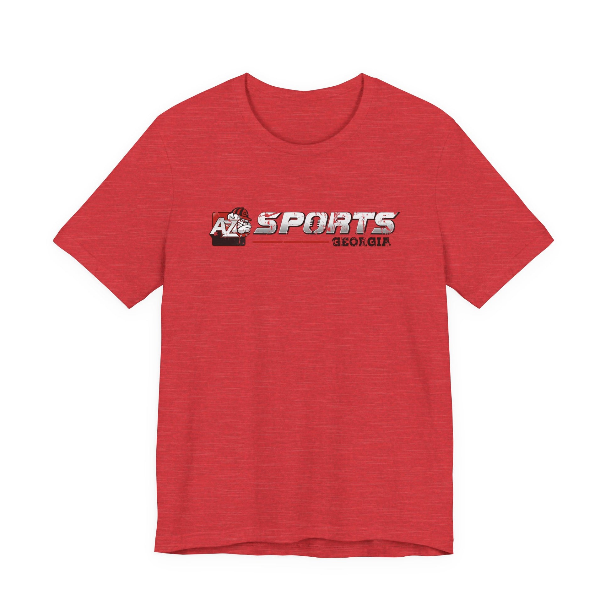 A to Z Sports Georgia Distressed Horizontal T-Shirt
