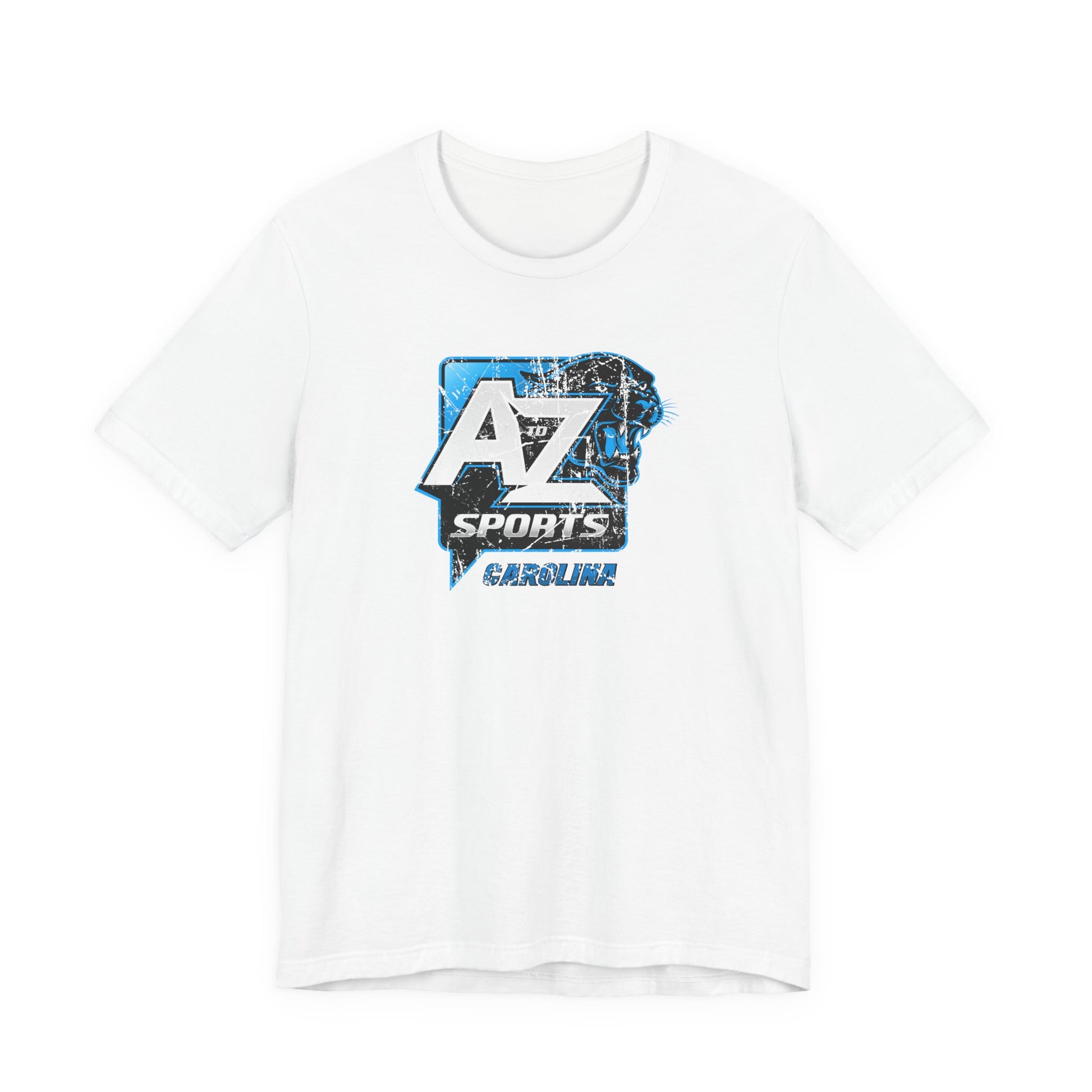 A to Z Sports Panthers Distressed T-Shirt
