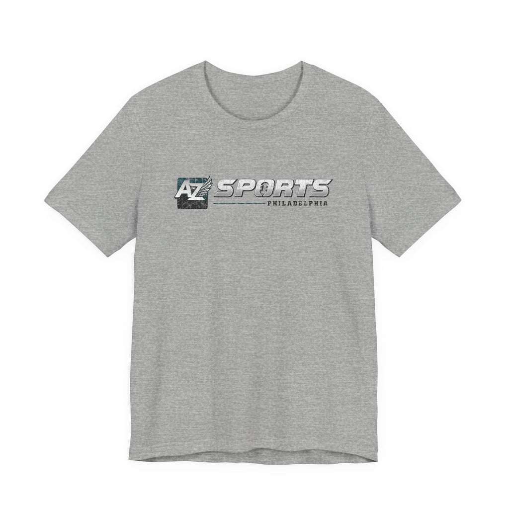 A to Z Sports Eagles Distressed Horizontal T-Shirt