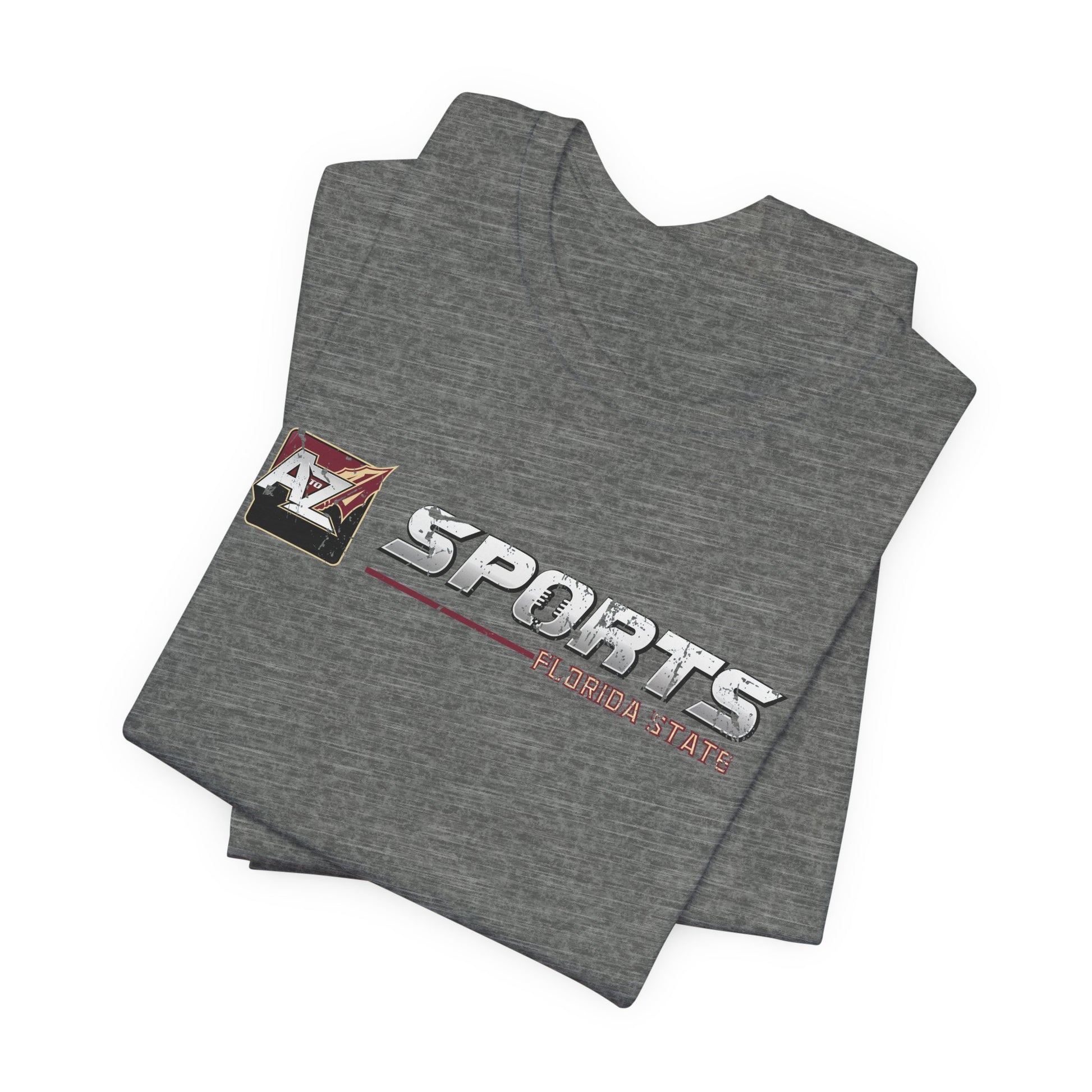 A to Z Sports Florida State Horizontal Distressed T-Shirt