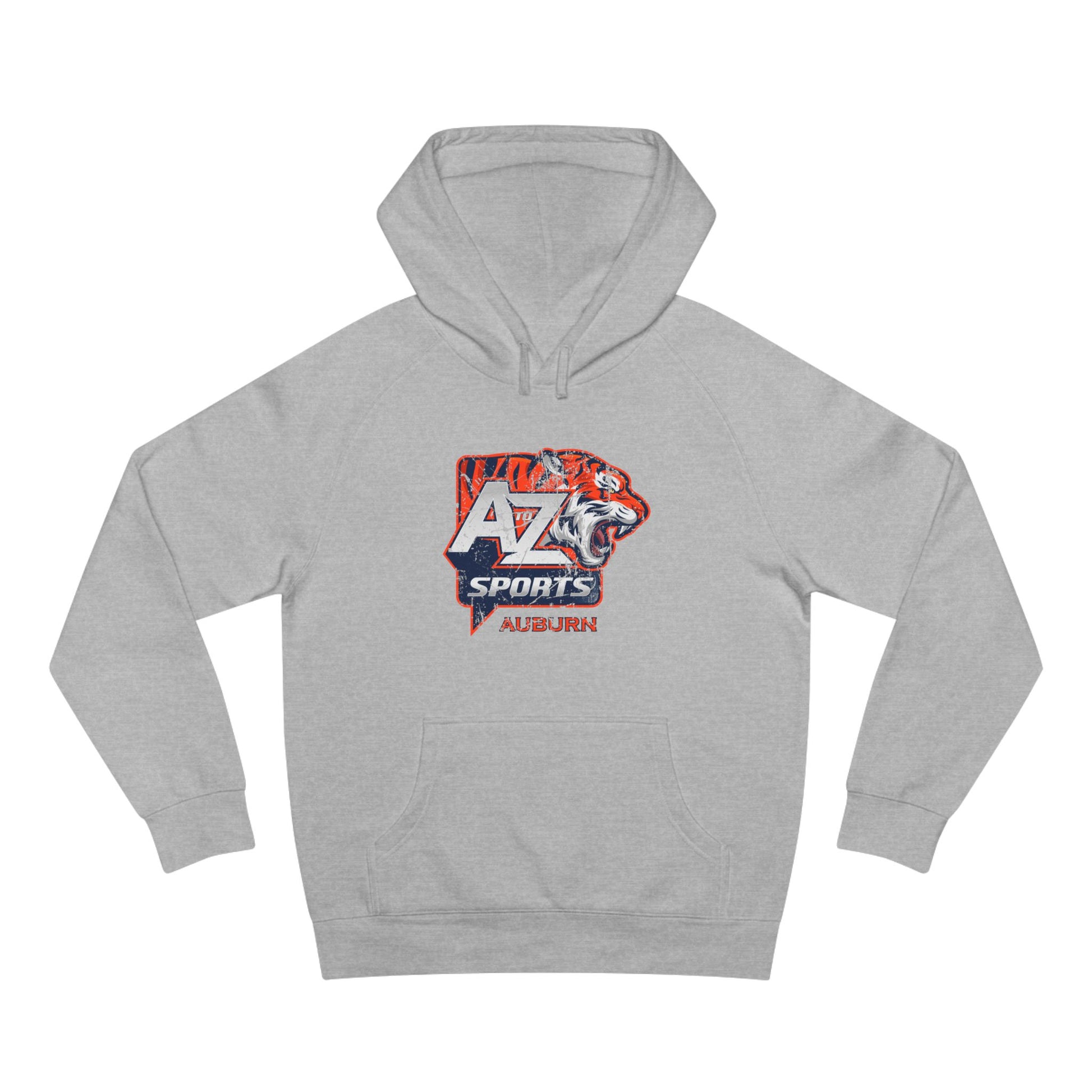 A to Z Sports Auburn Distressed Hoodie