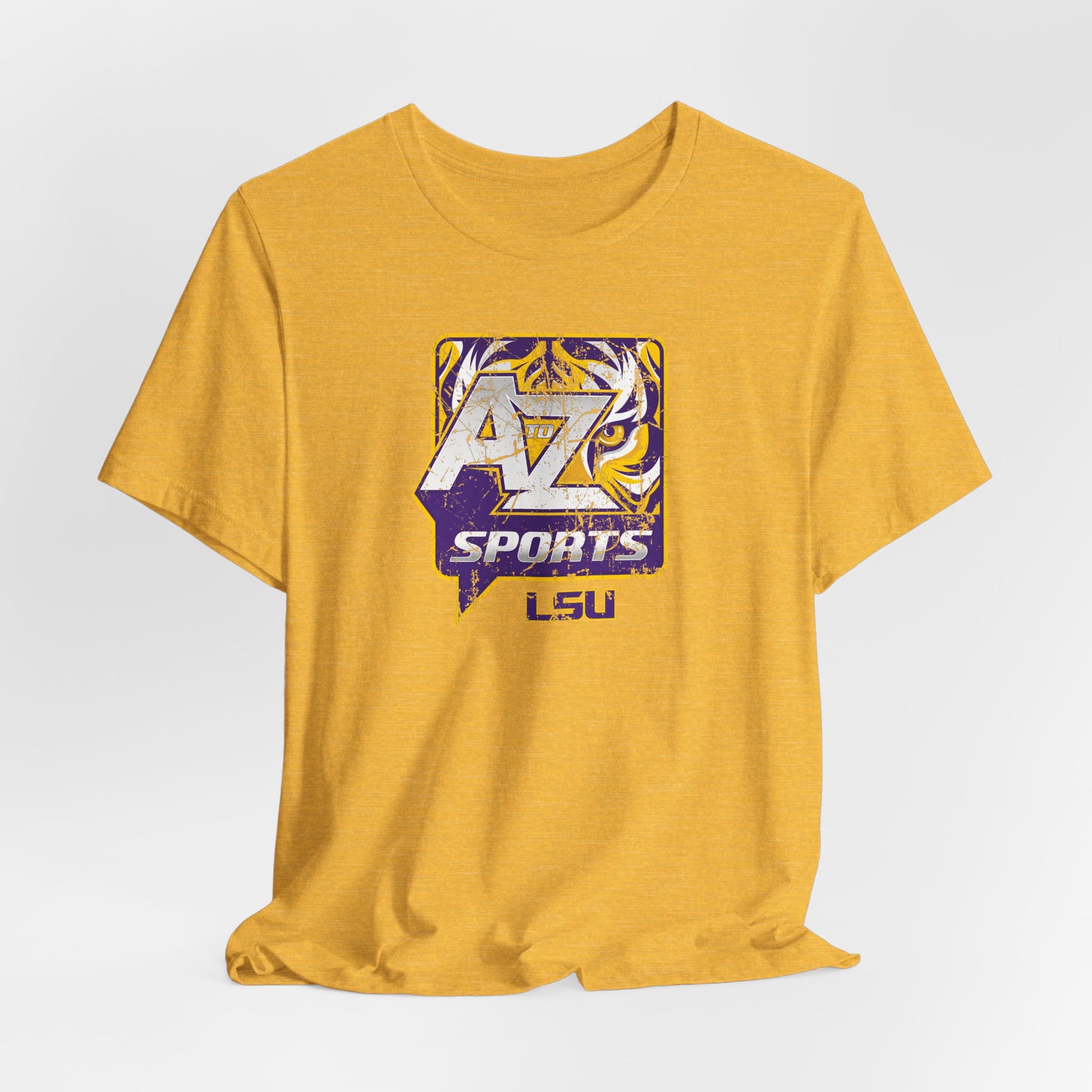 A to Z Sports LSU Distressed T-Shirt
