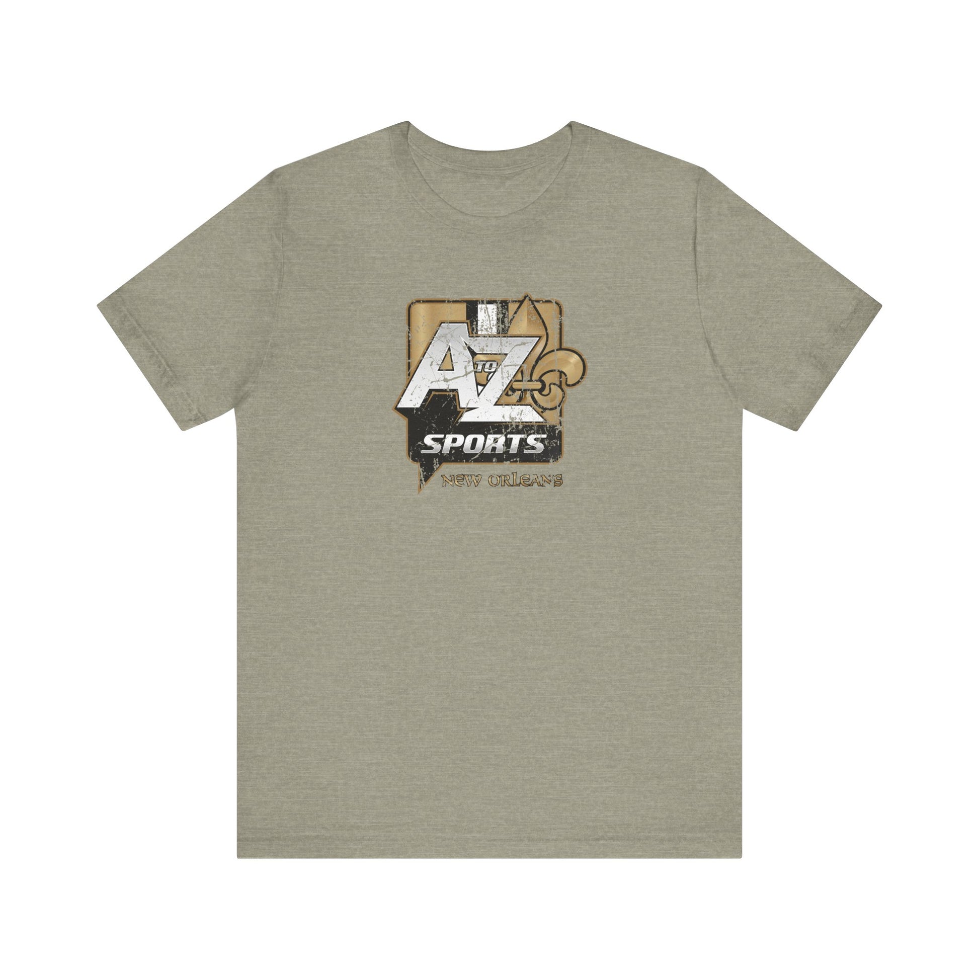 A to Z Sports Saints Distressed T-Shirt