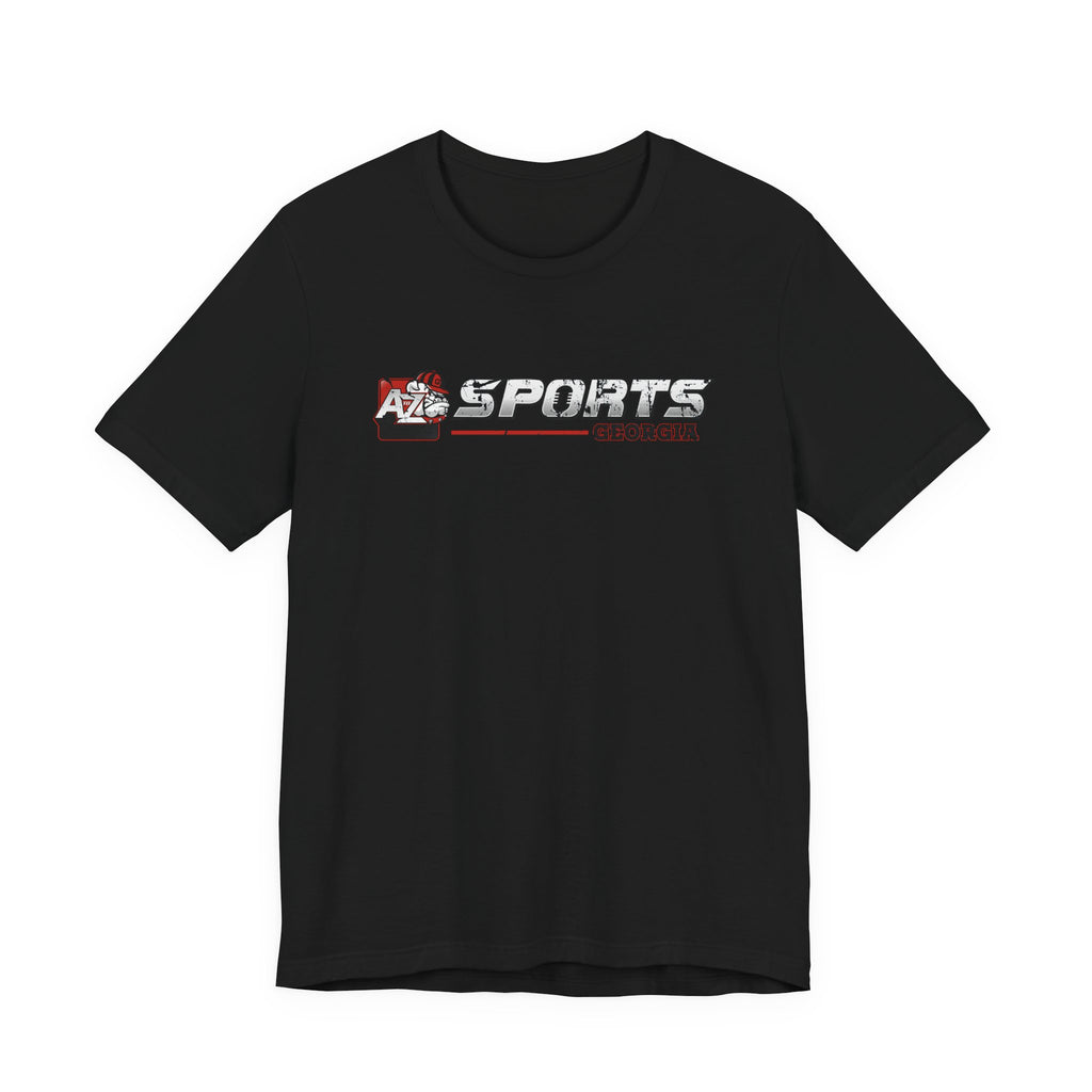 A to Z Sports Georgia Distressed Horizontal T-Shirt
