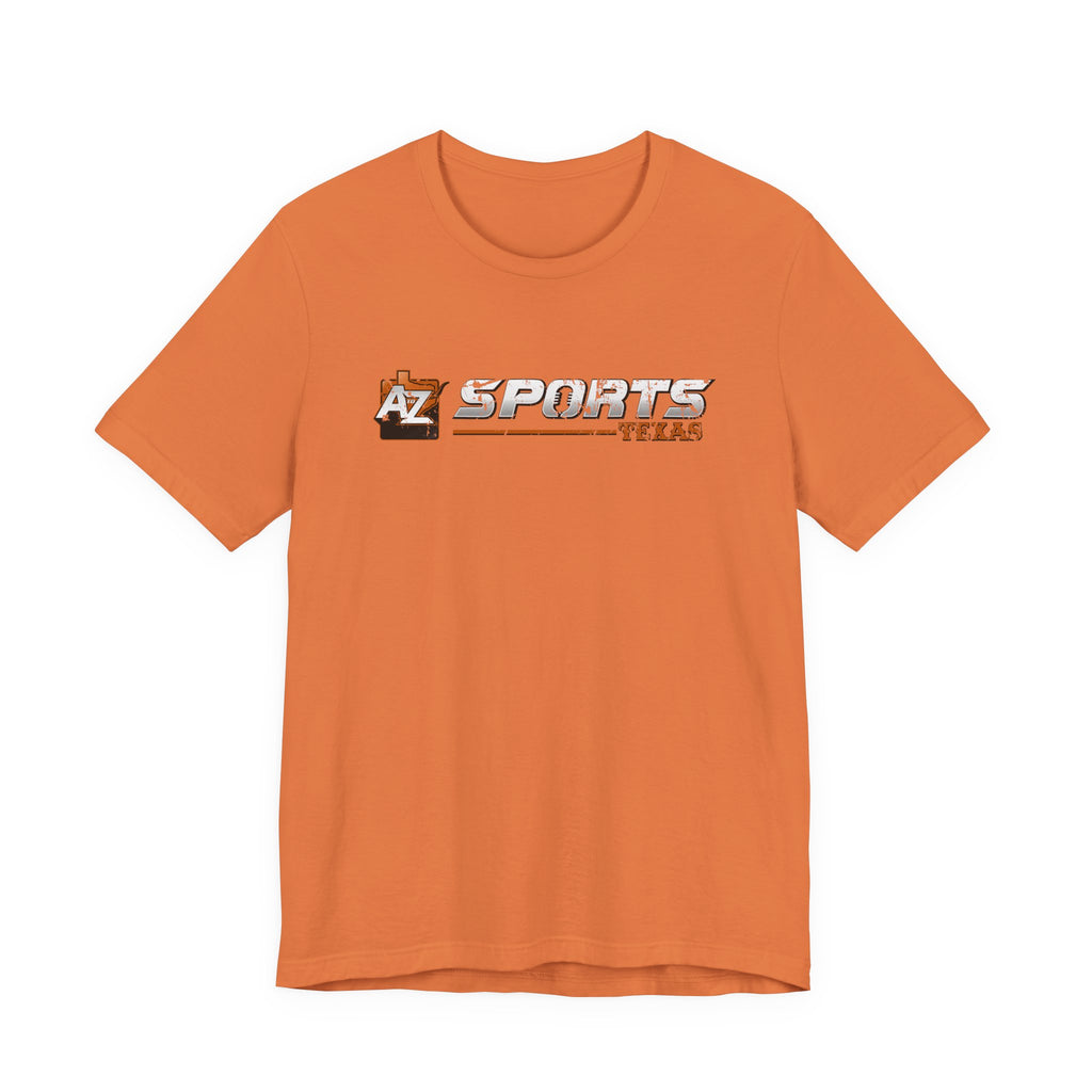 A to Z Sports Texas Distressed Horizontal T-Shirt