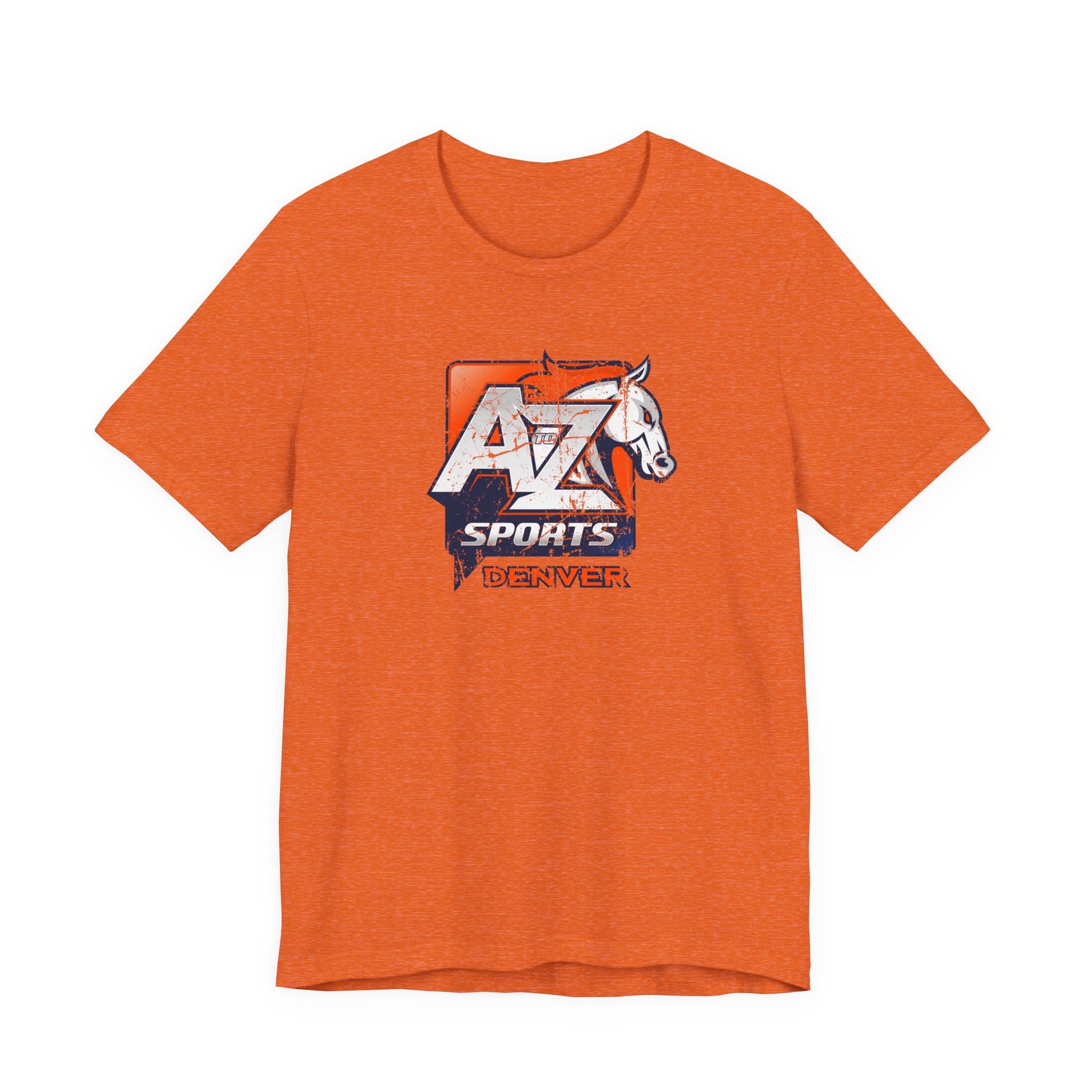 A to Z Sports Broncos Distressed T-Shirt