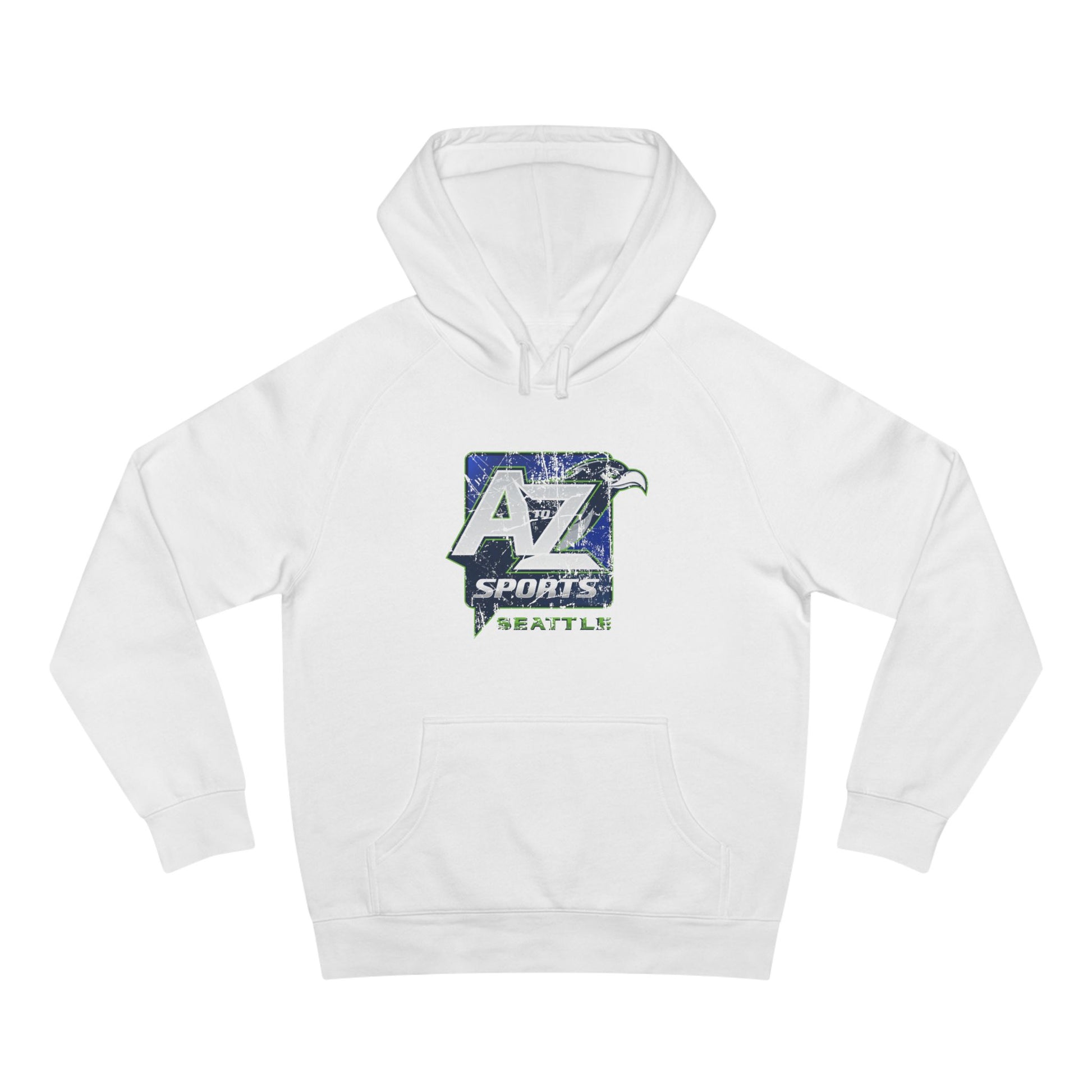 A to Z Sports Seahawks Distressed Hoodie
