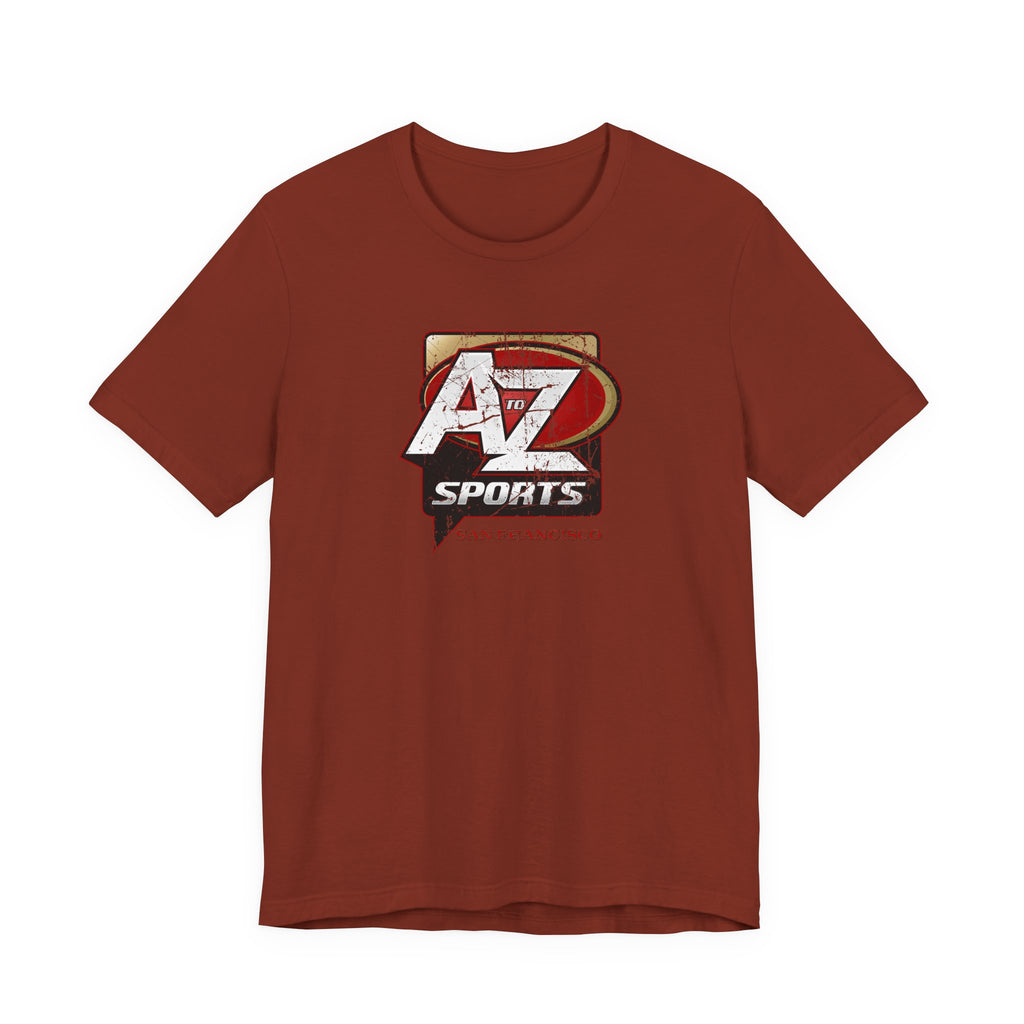 A to Z Sports 49ers Distressed T-Shirt