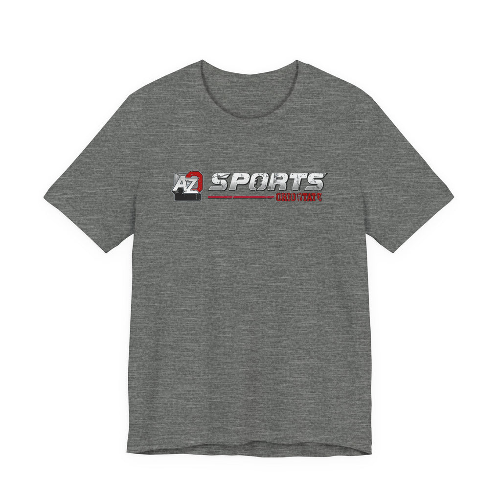 A to Z Sports Ohio State Distressed Horizontal T-Shirt