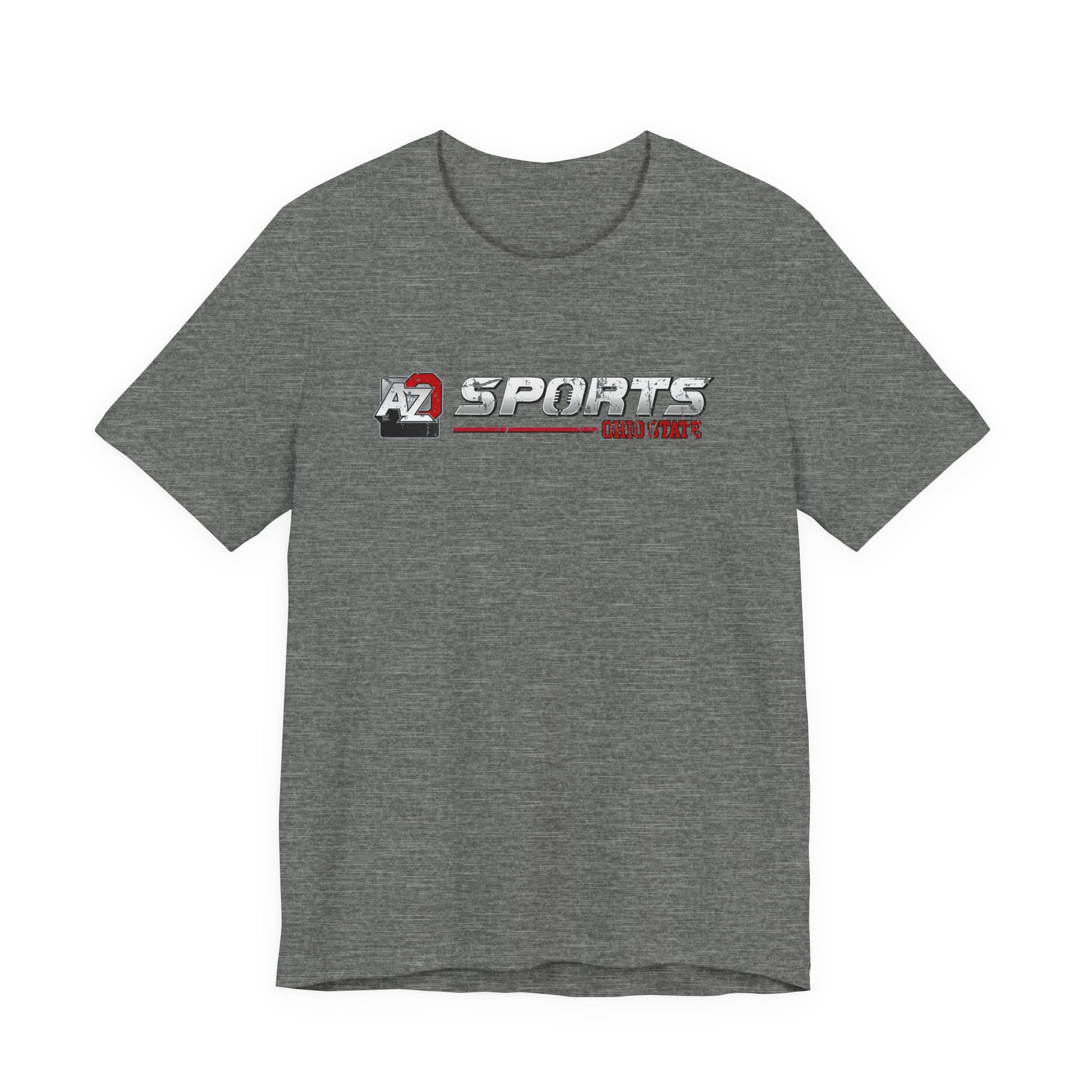 A to Z Sports Ohio State Distressed Horizontal T-Shirt