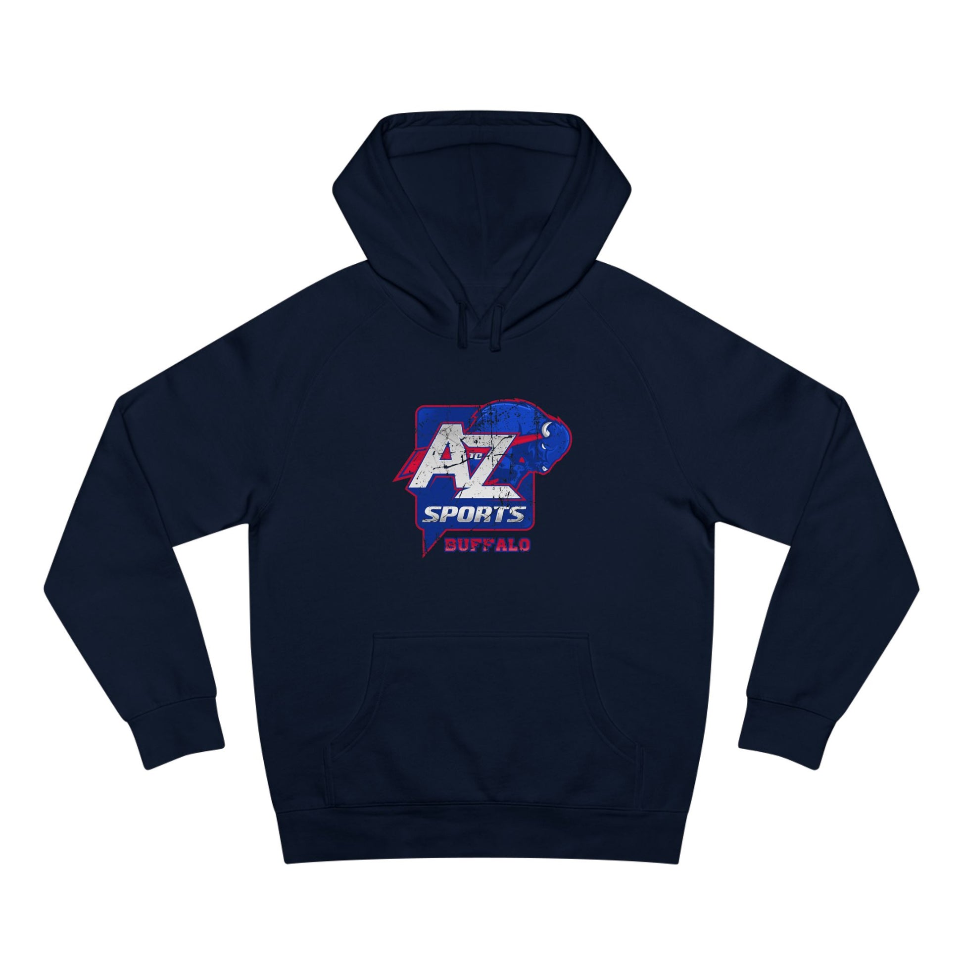 A to Z Sports Bills Distressed Hoodie