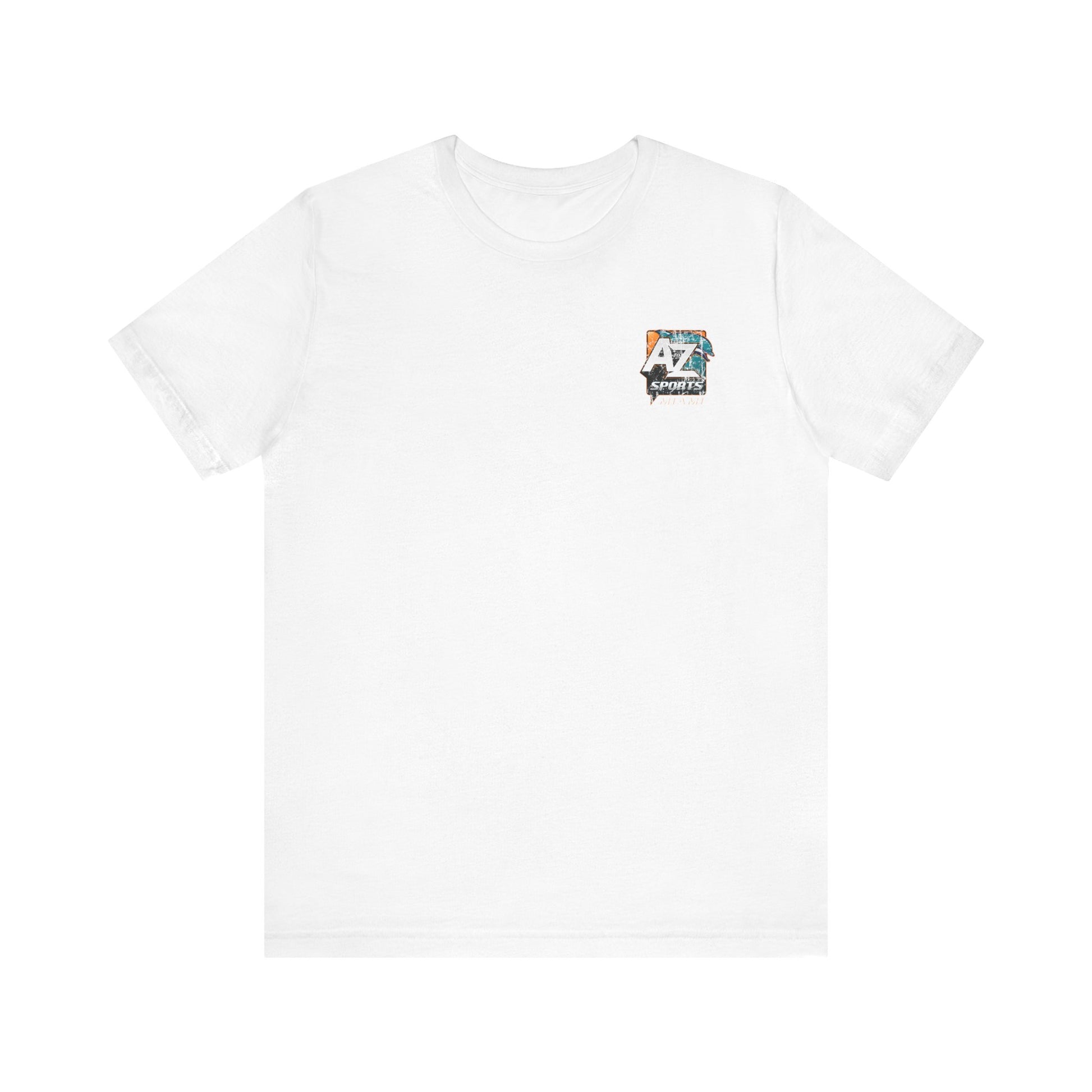 A to Z Sports Dolphins Distressed Pocket T-Shirt