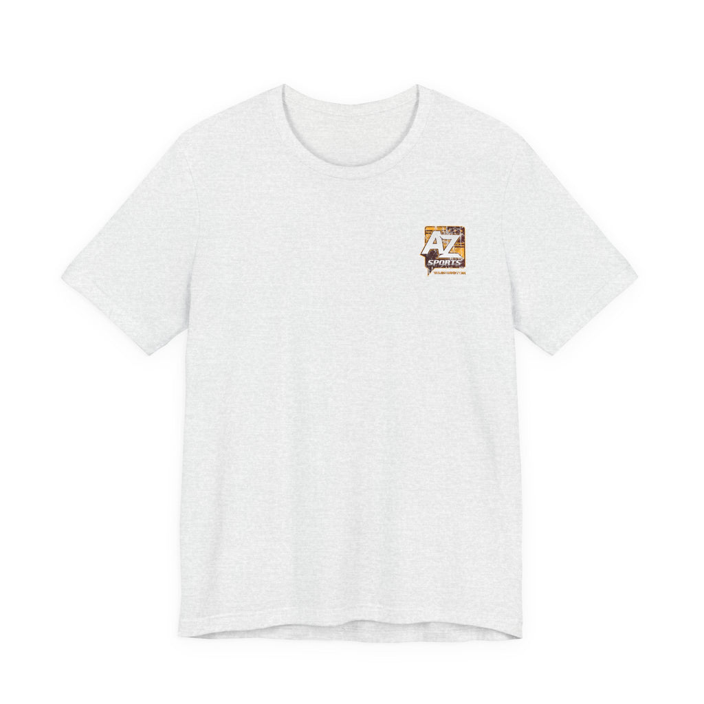 A to Z Sports Commanders Distressed Pocket T-Shirt