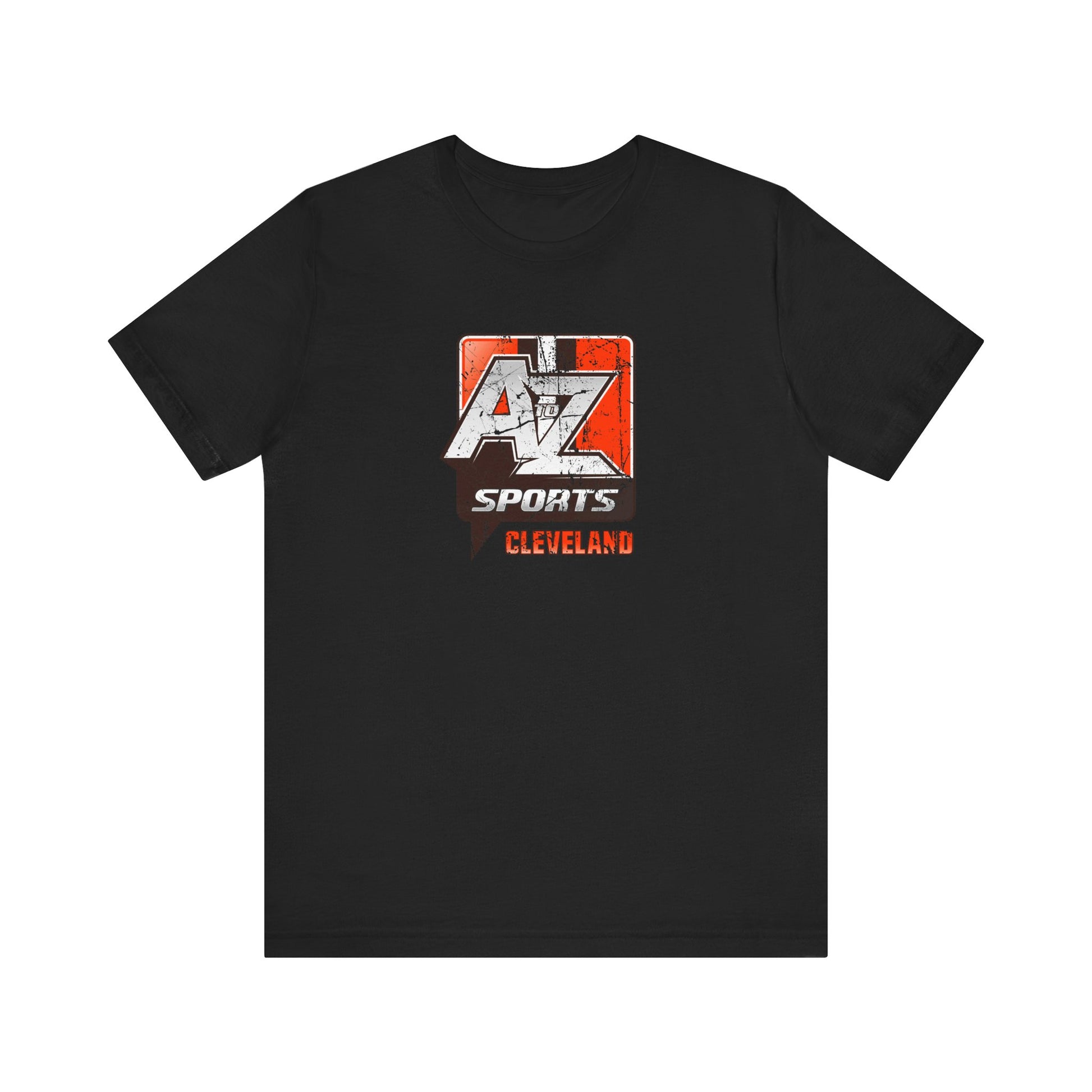 A to Z Sports Browns Distressed T-Shirt